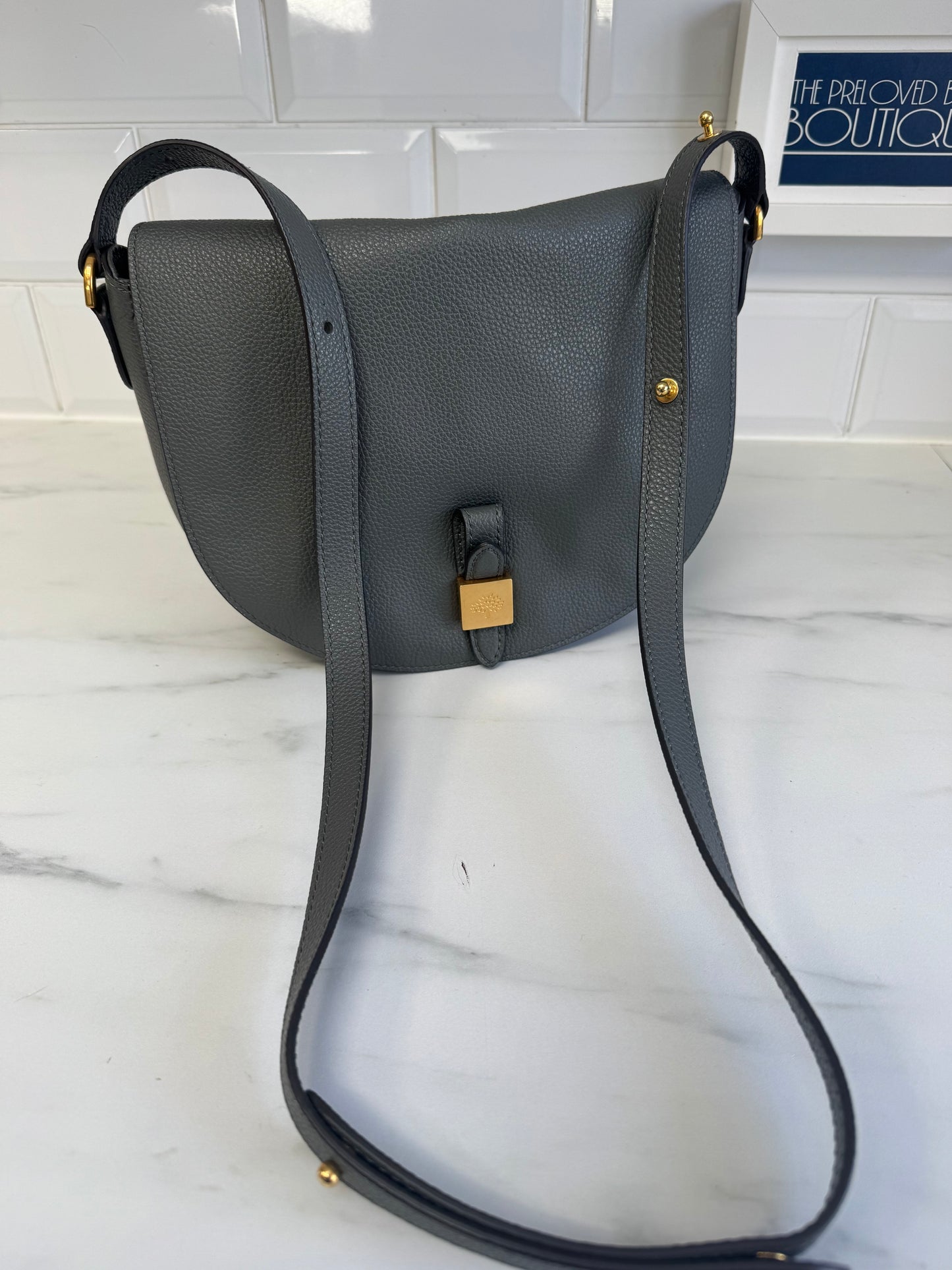 Mulberry Small Tessie Satchel - Grey