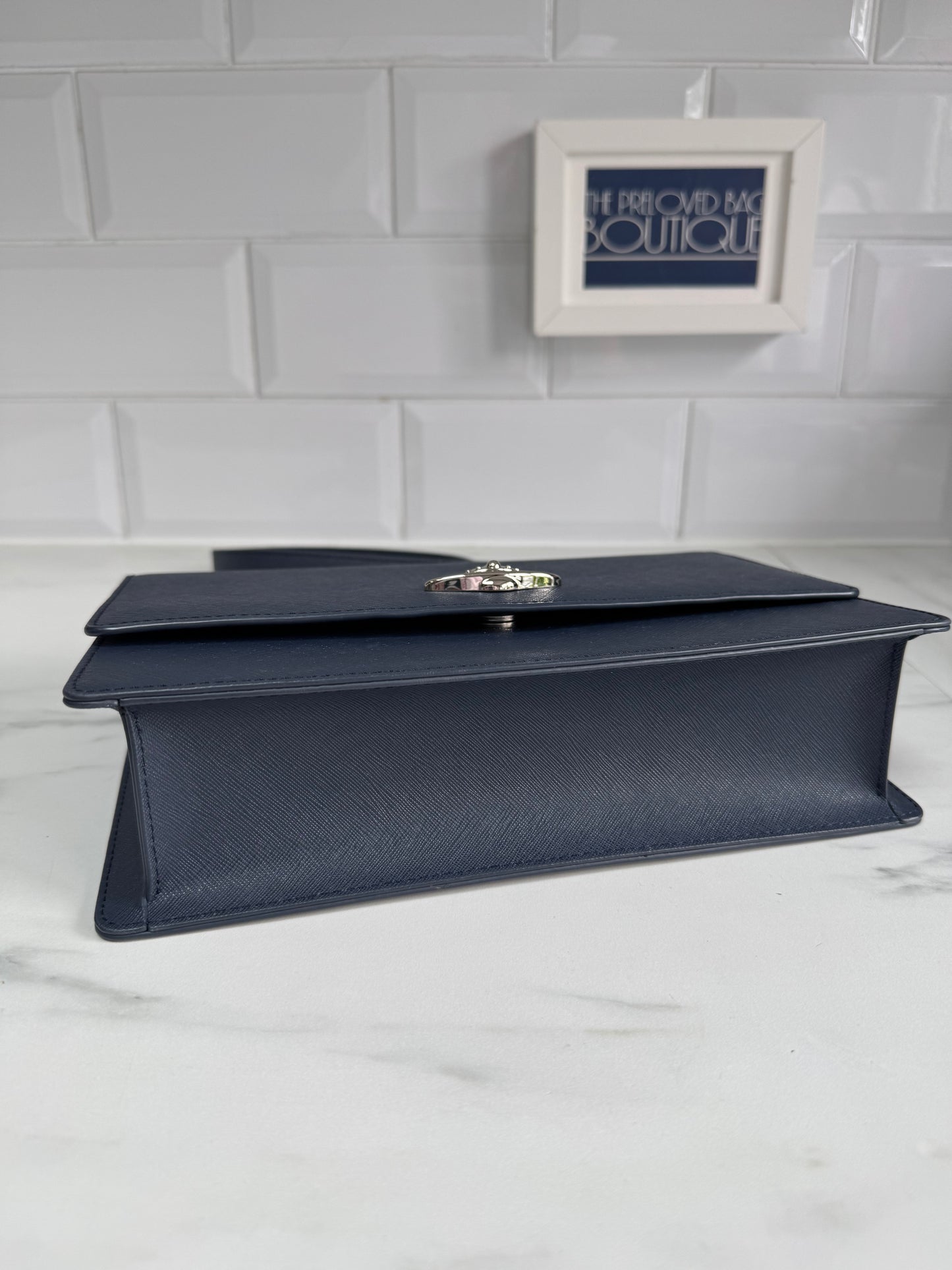 Vivienne Westwood Flap Bag - Blue
