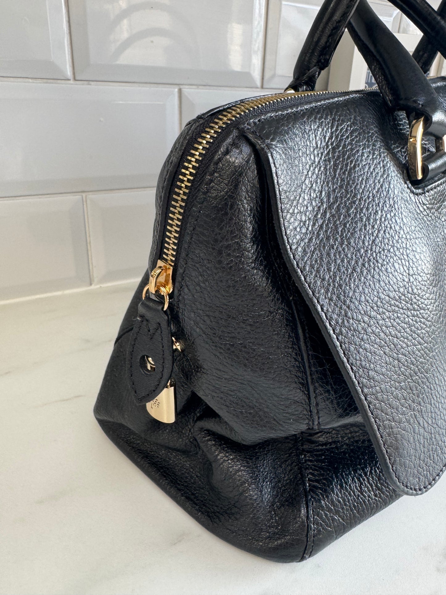 Mulberry Large Del Rey - Black