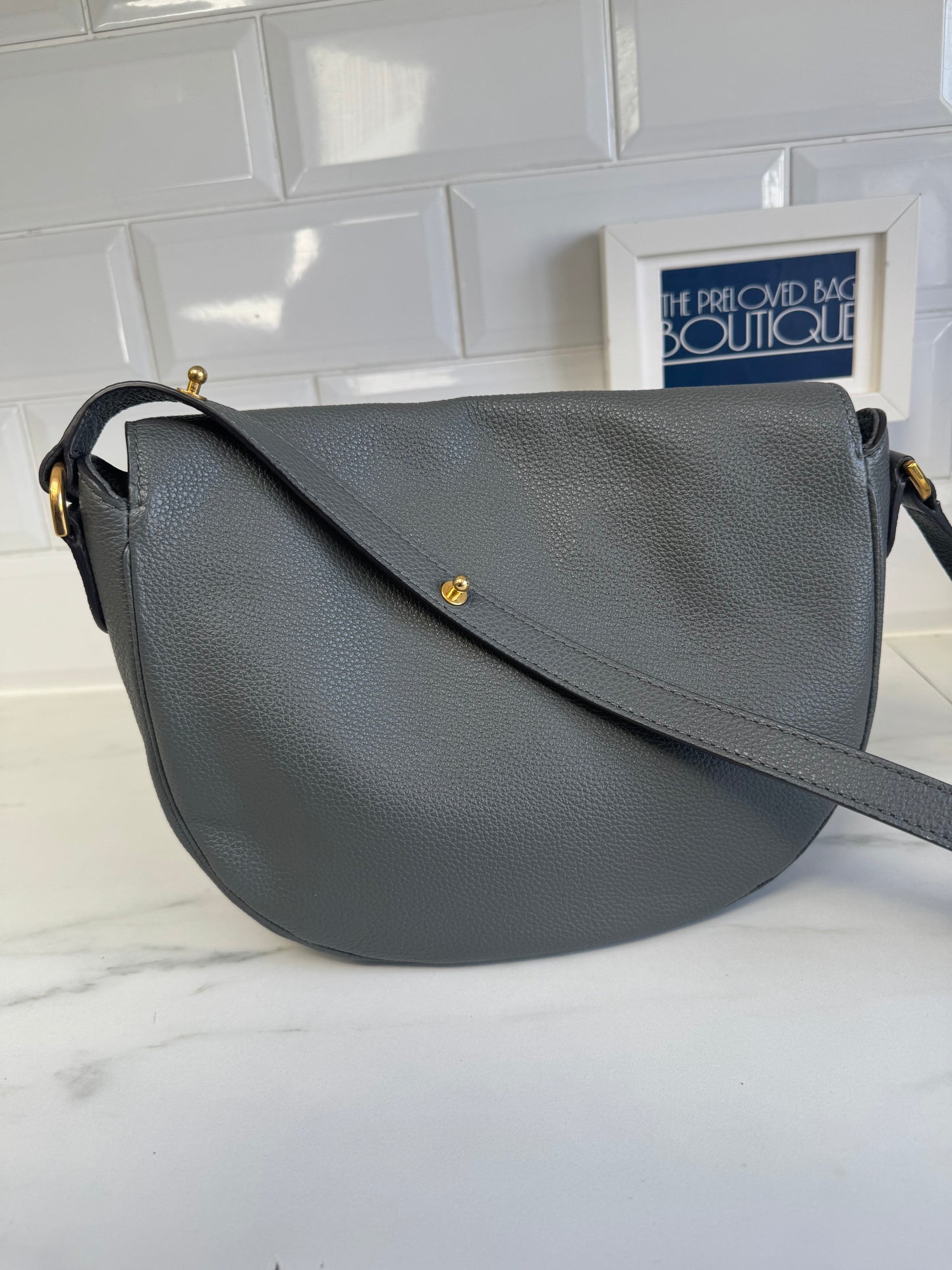 Mulberry Small Tessie Satchel - Grey