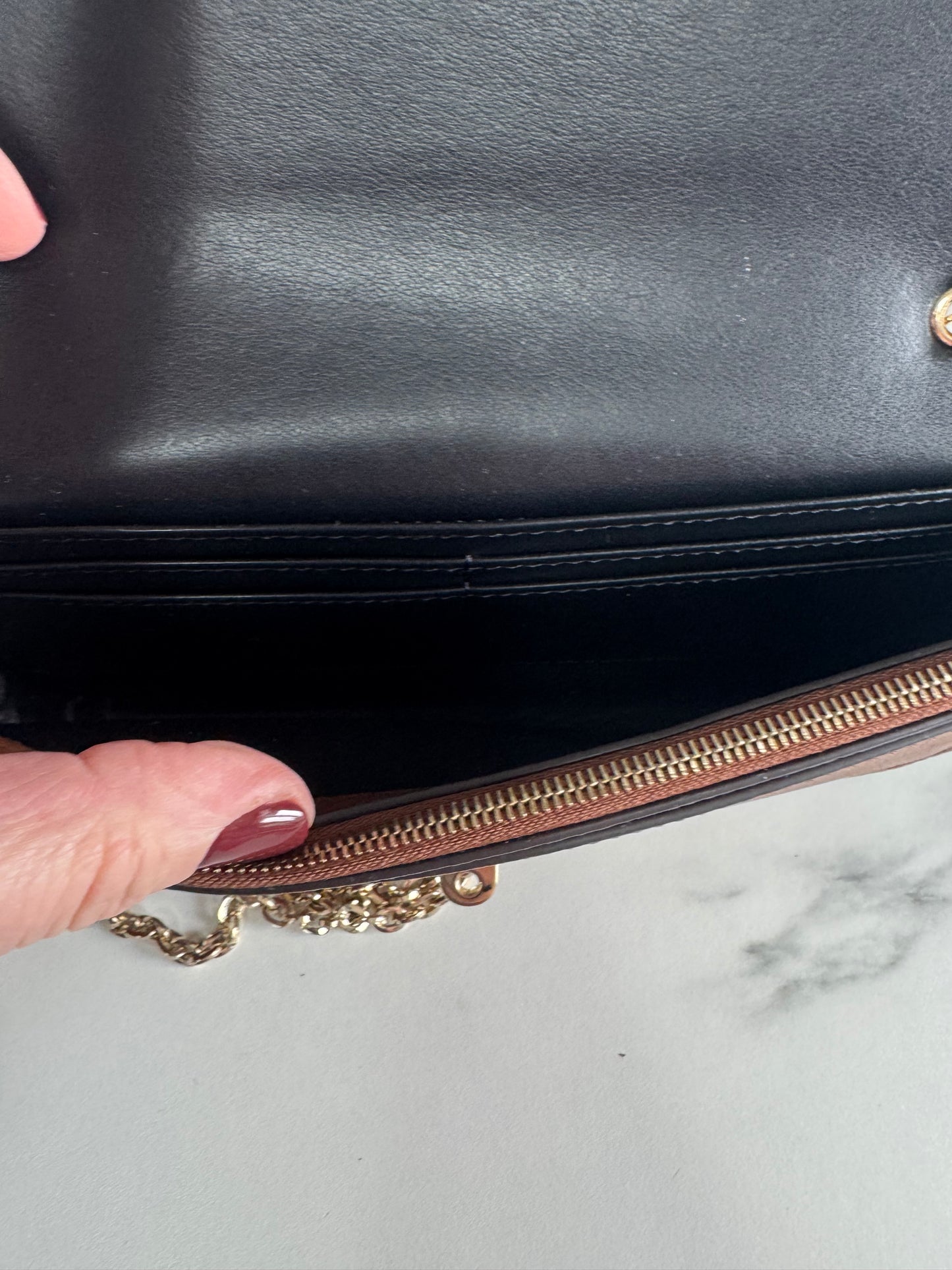 Mulberry Bayswater Clutch - Oak