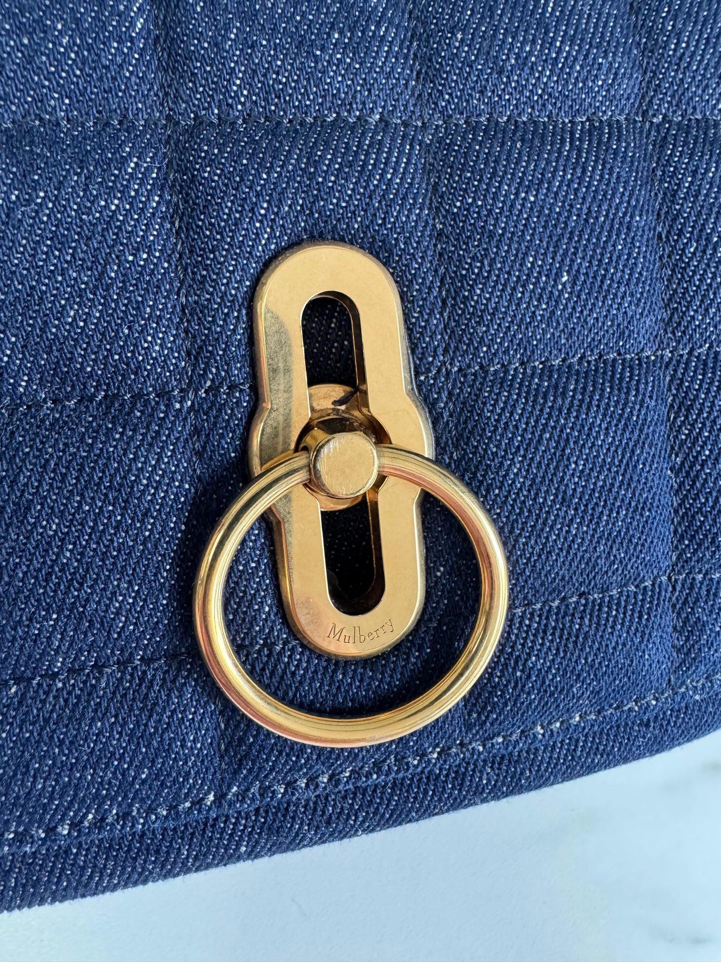 Mulberry Small Amberley - Denim