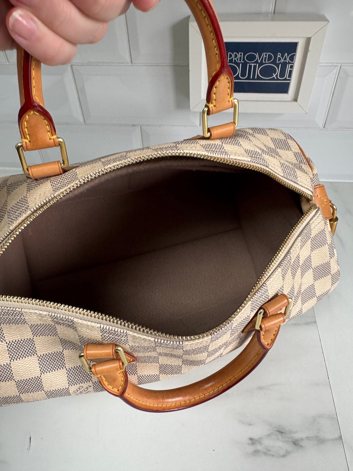 Louis Vuitton Speedy 30 - Damier Azure