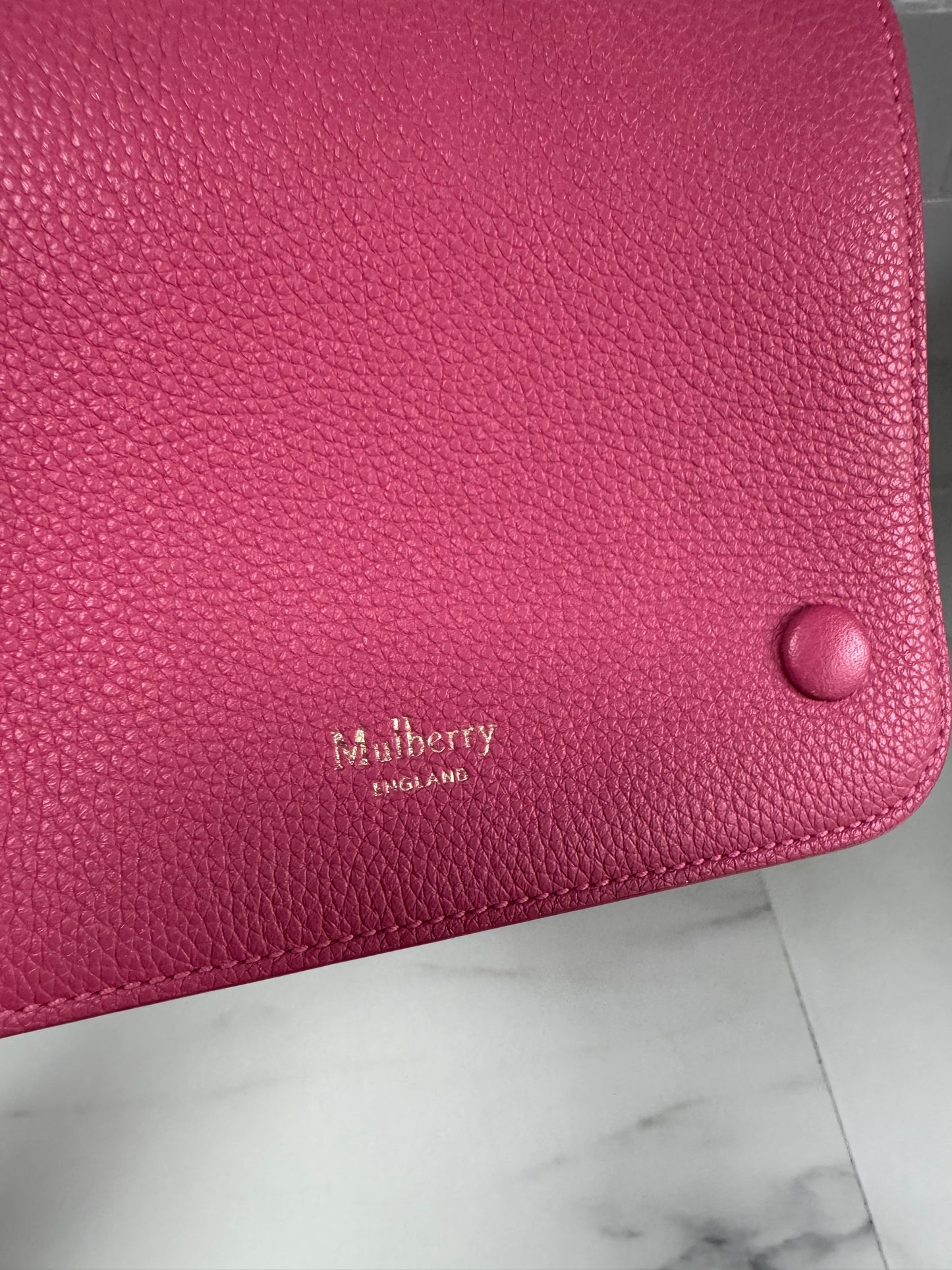 Mulberry Small Clifton - Candy Pink (no long strap)