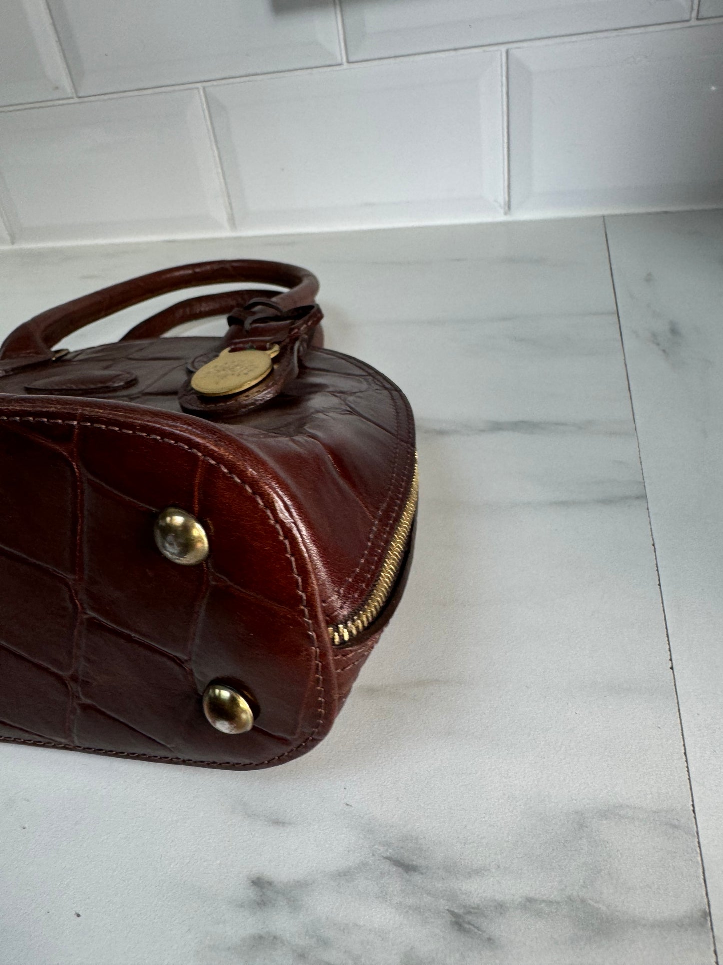 Mulberry Vintage Edbury - Chocolate Brown