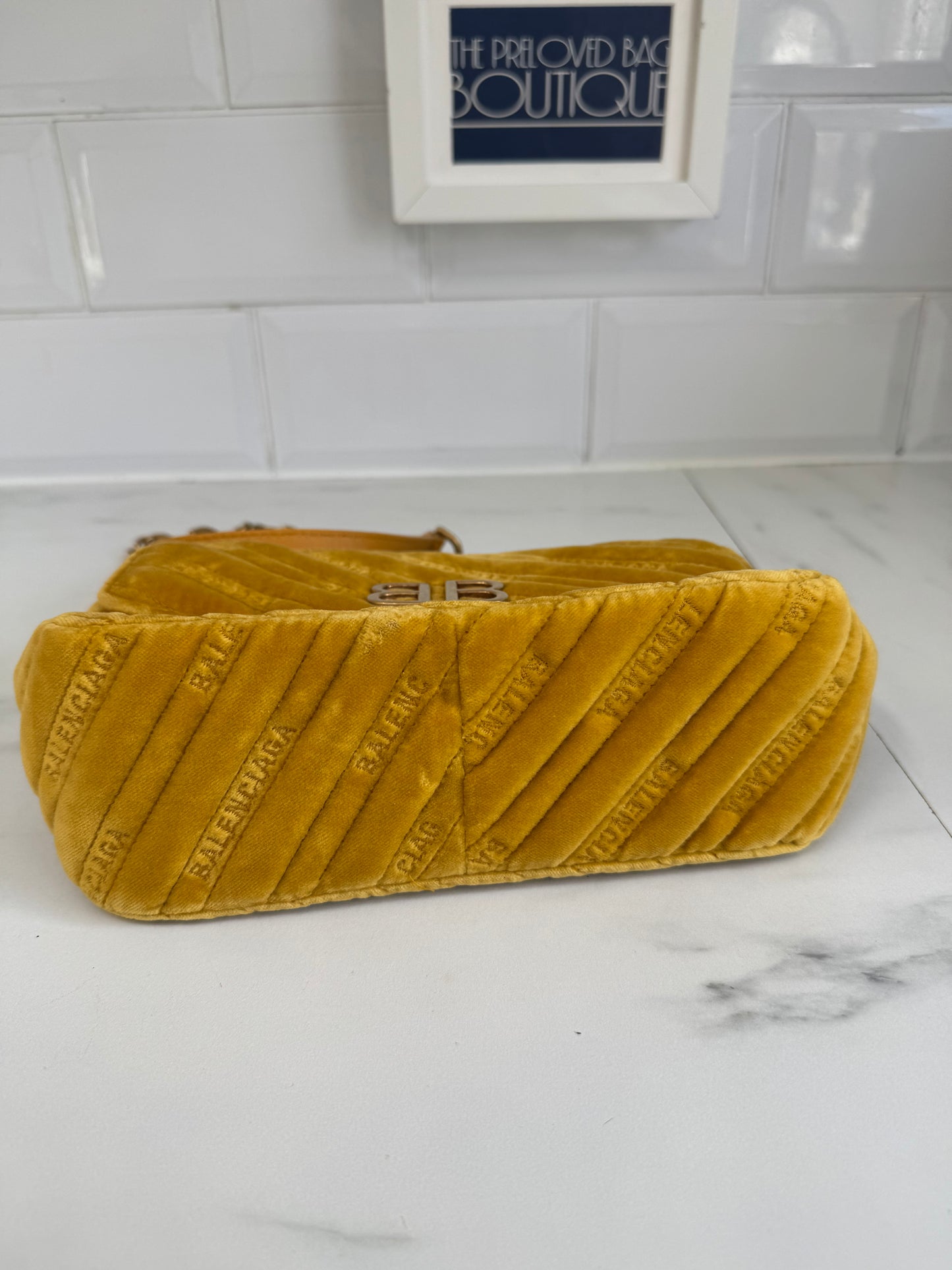 Balenciaga Camera Bag - Ochre/Mustard