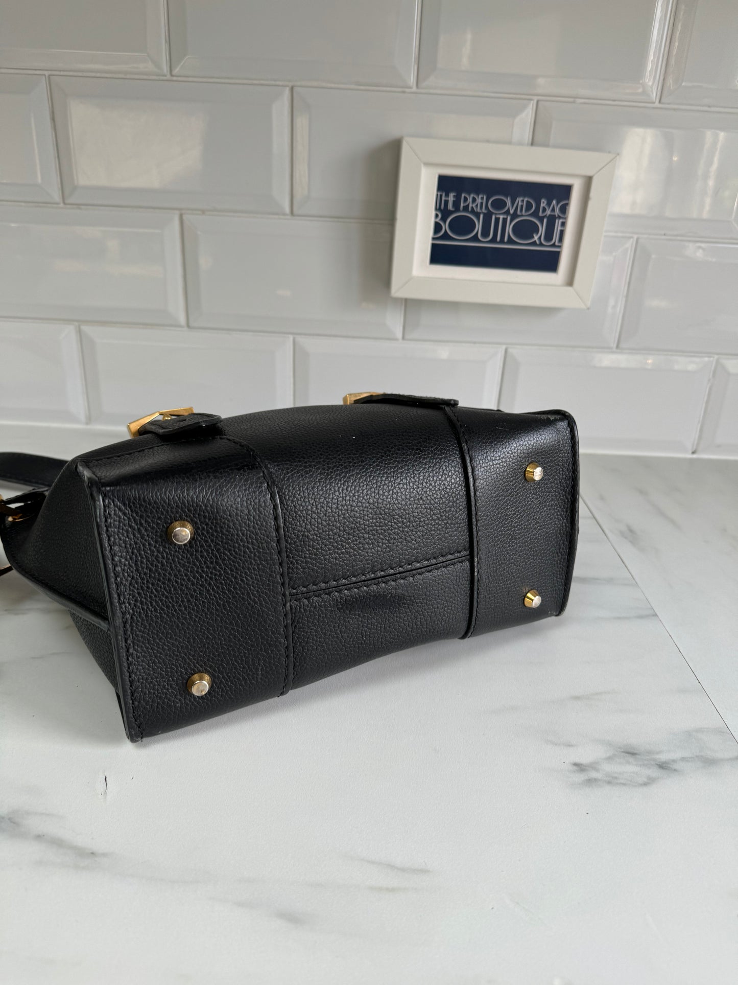 Alexander McQueen Small Legend Bag - Black