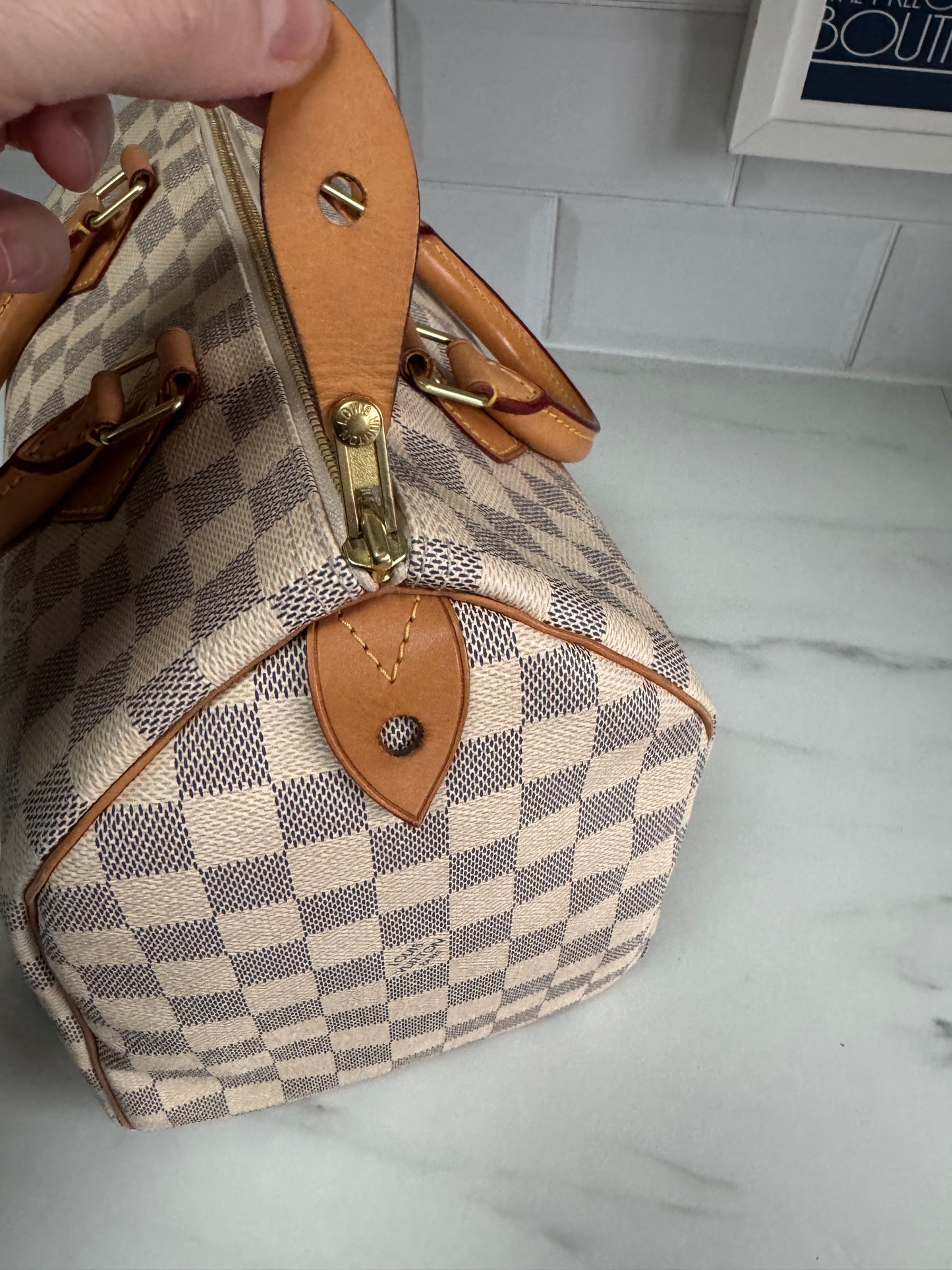 Louis Vuitton Speedy 30 - Damier Azure