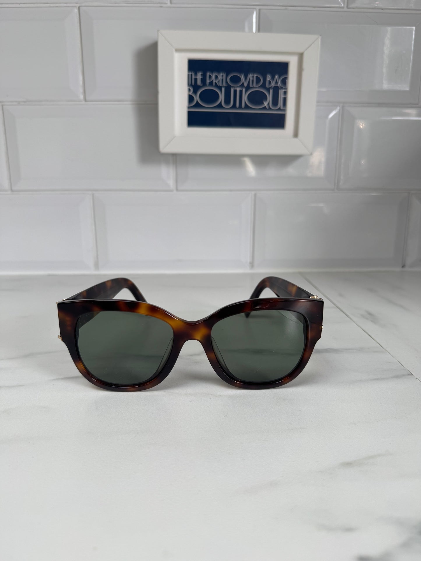 Saint Laurent (YSL) Sun SL/M95 Sunglasses - tortoiseshell