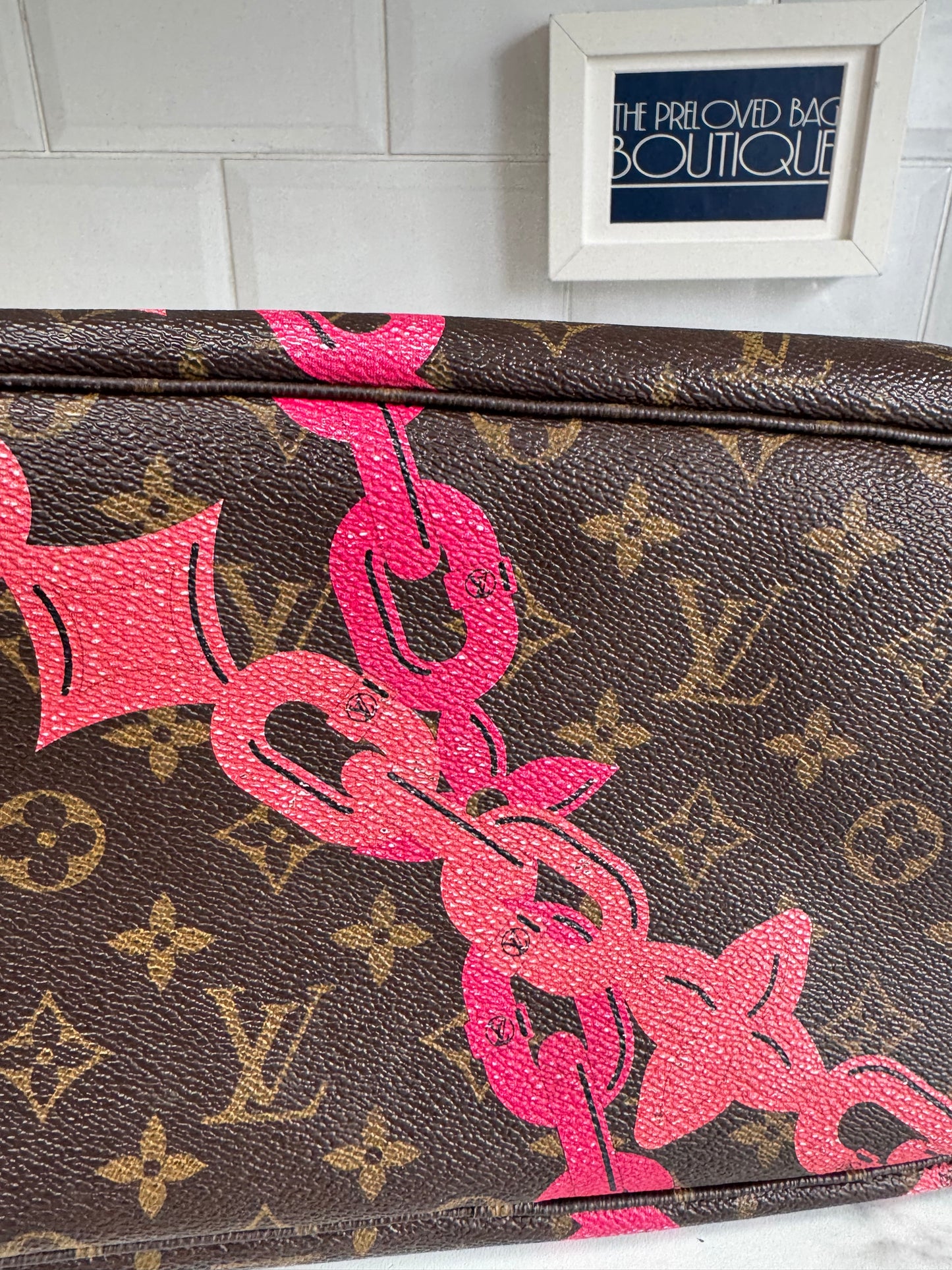 Louis Vuitton Limited Edition 2016 Bay MM Neverfull - Pink and Brown