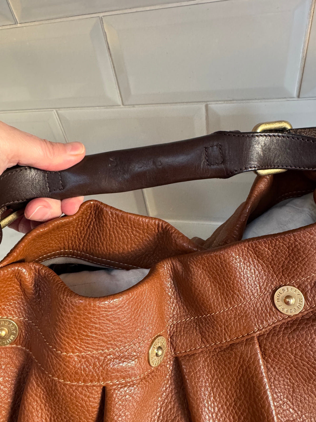 Mulberry Mitzy East West - Oak