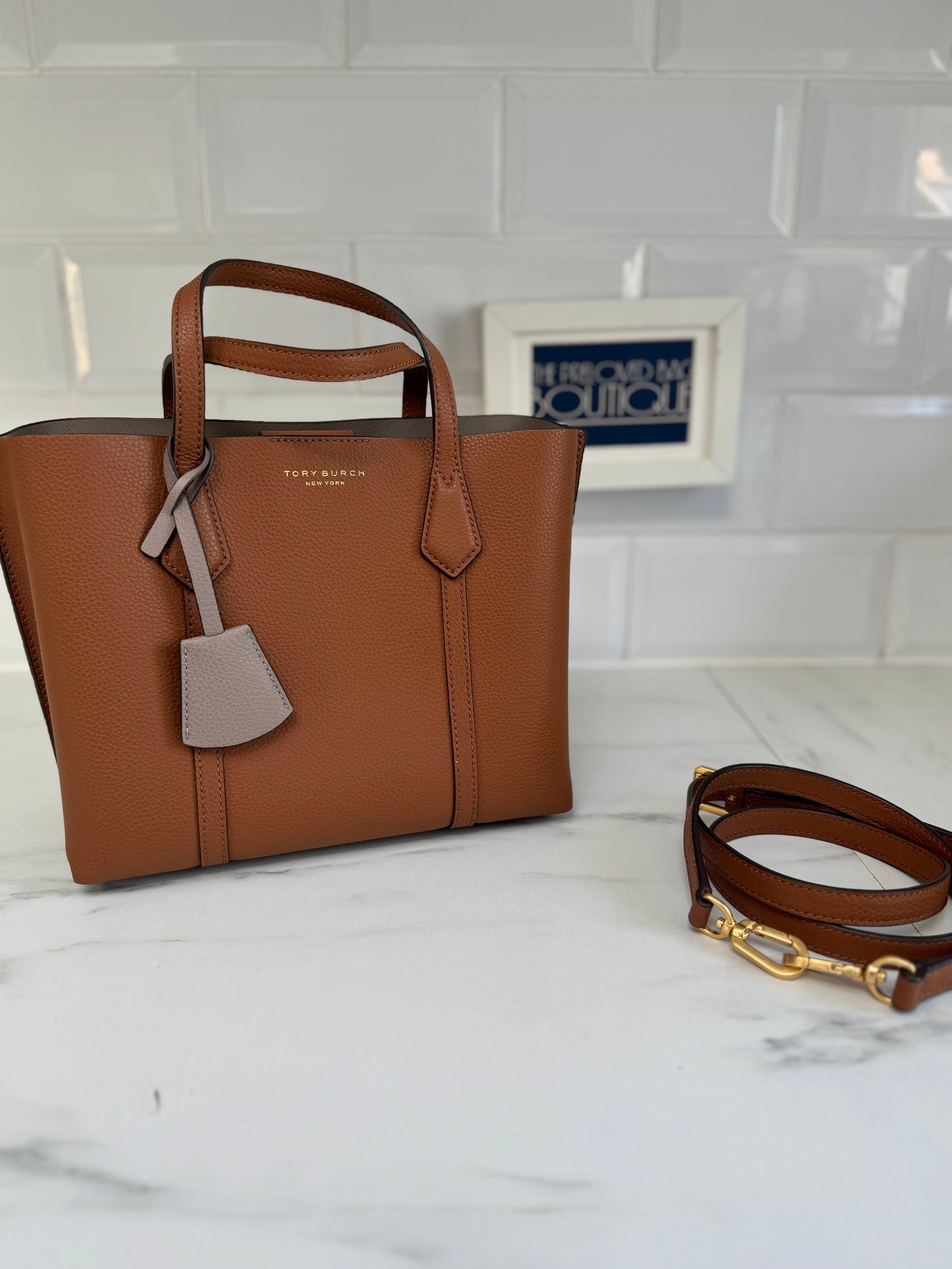 Tory Burch Small aperture Tote - Brown