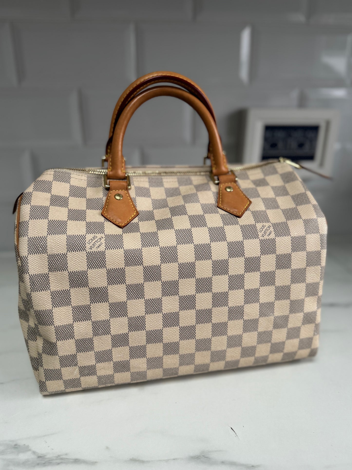 Louis Vuitton Speedy 30 - Damier Azure