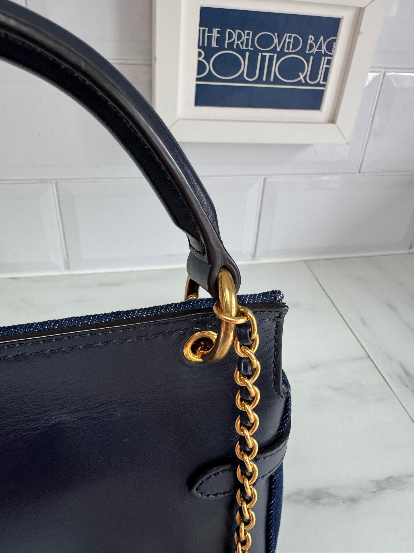 Mulberry Small Amberley - Denim