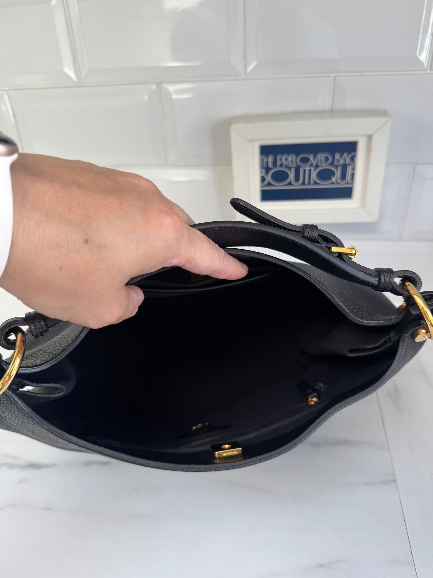 Mulberry Freya Shoulder Bag - Black