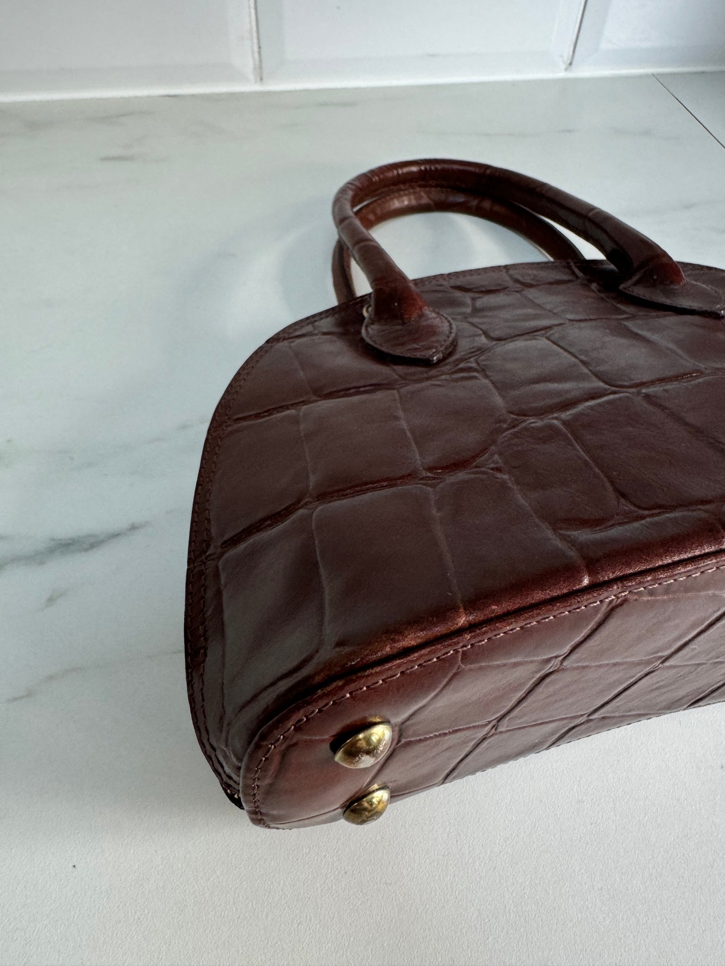 Mulberry Vintage Edbury - Chocolate Brown