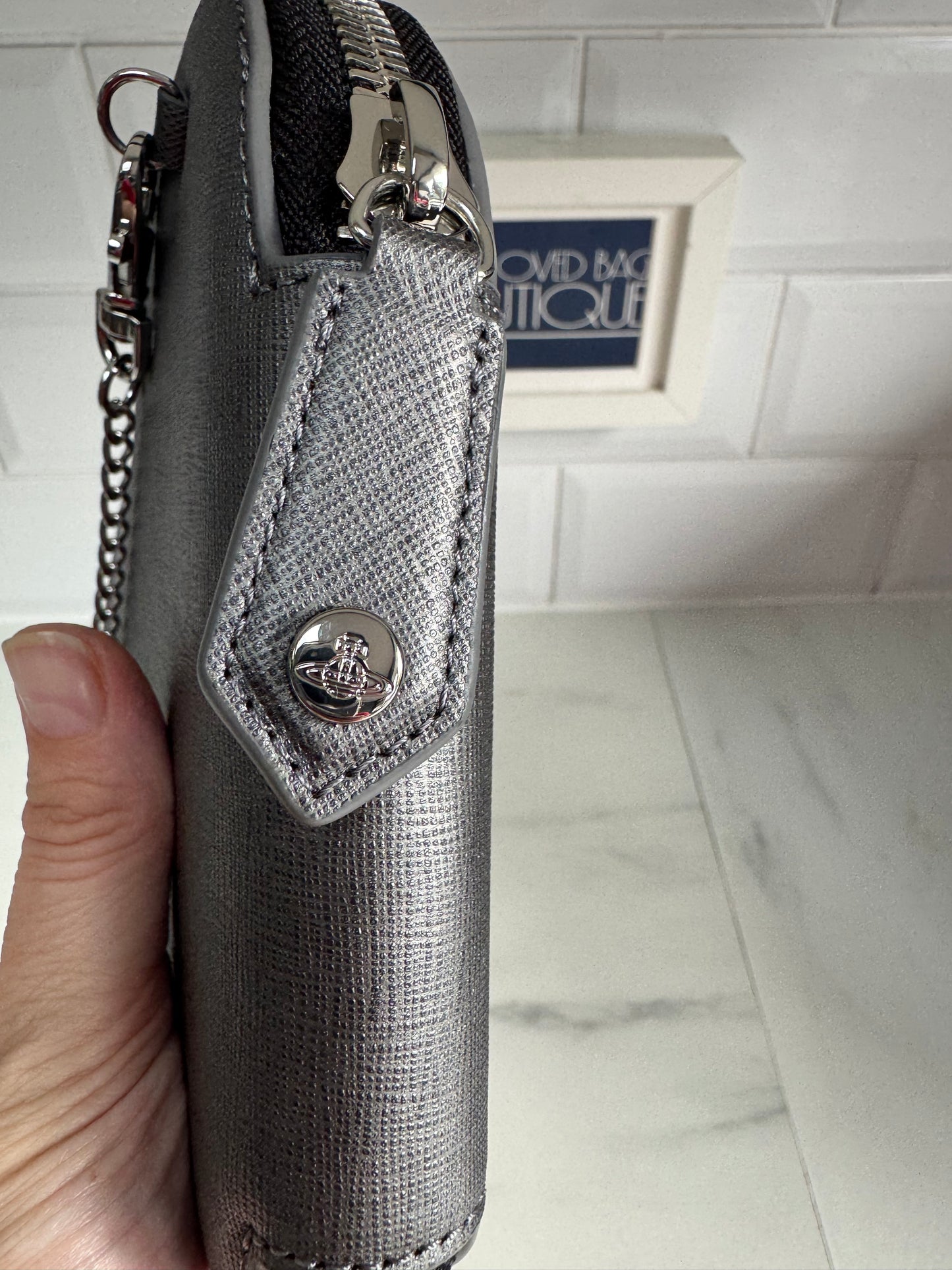 Vivienne Westwood Heart Bag - Anthracite Grey