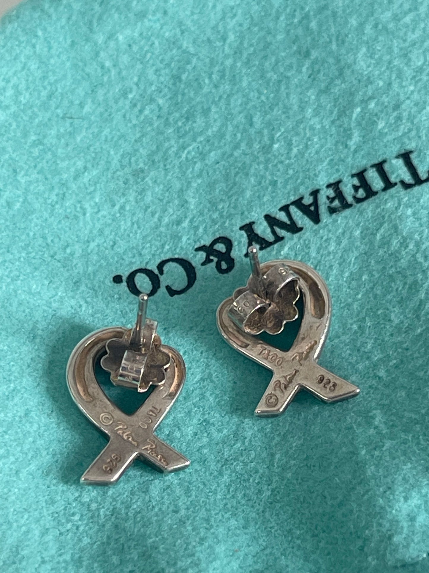 Tiffany & Co Paloma Picasso heart earrings