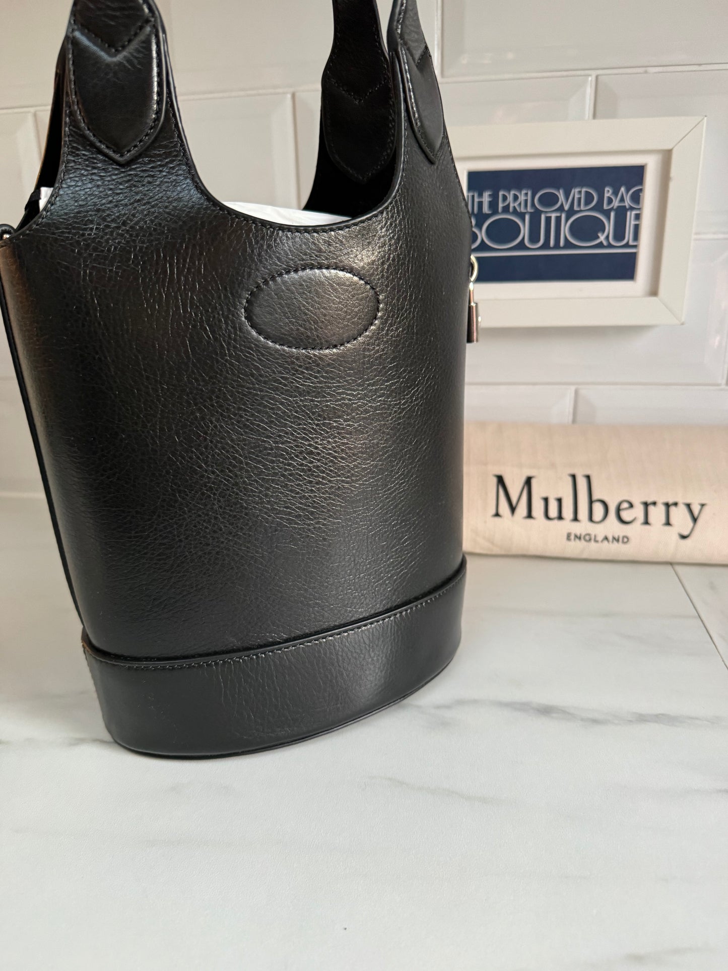 Mulberry Small Lily Tote - Black