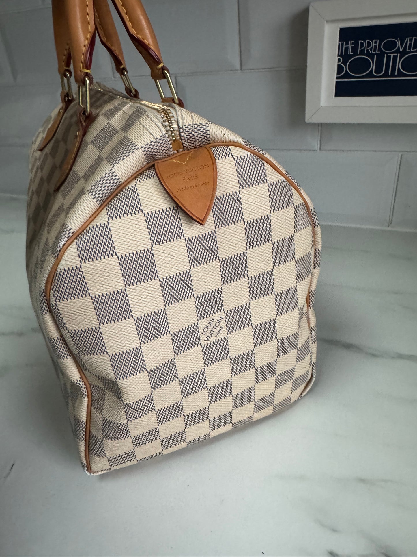 Louis Vuitton Speedy 30 - Damier Azure