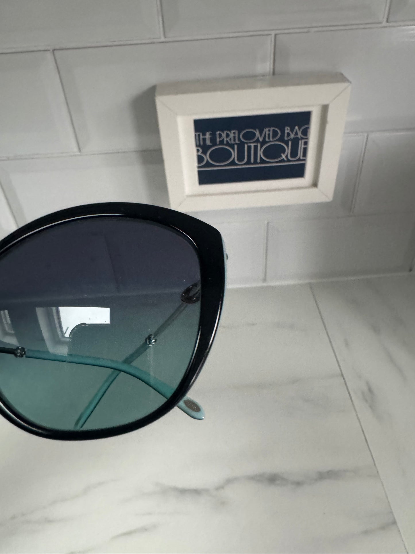 Tiffany & Co Sunglasses - Black and Blue