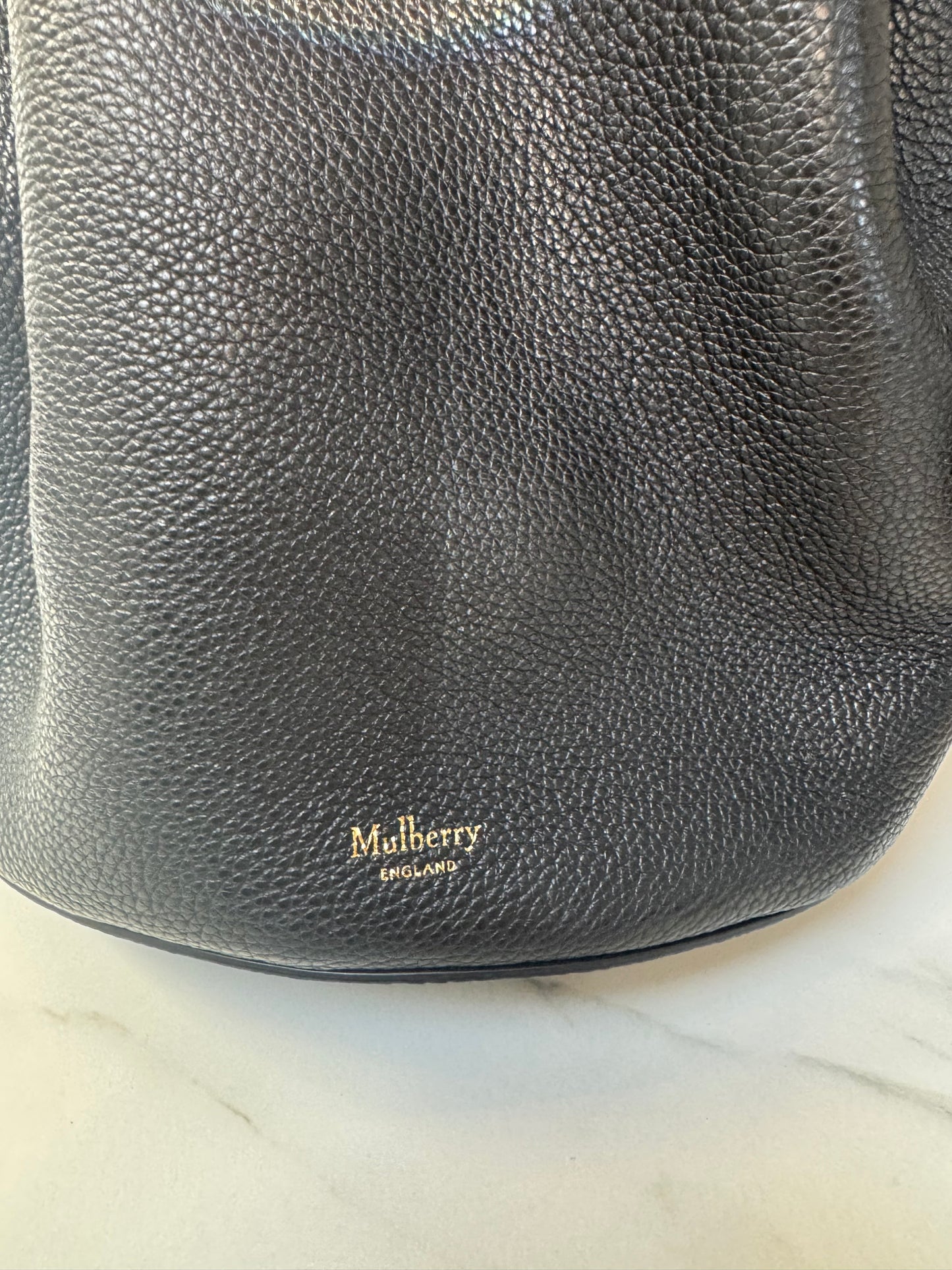Mulberry Abbey Bag - Black and Orange