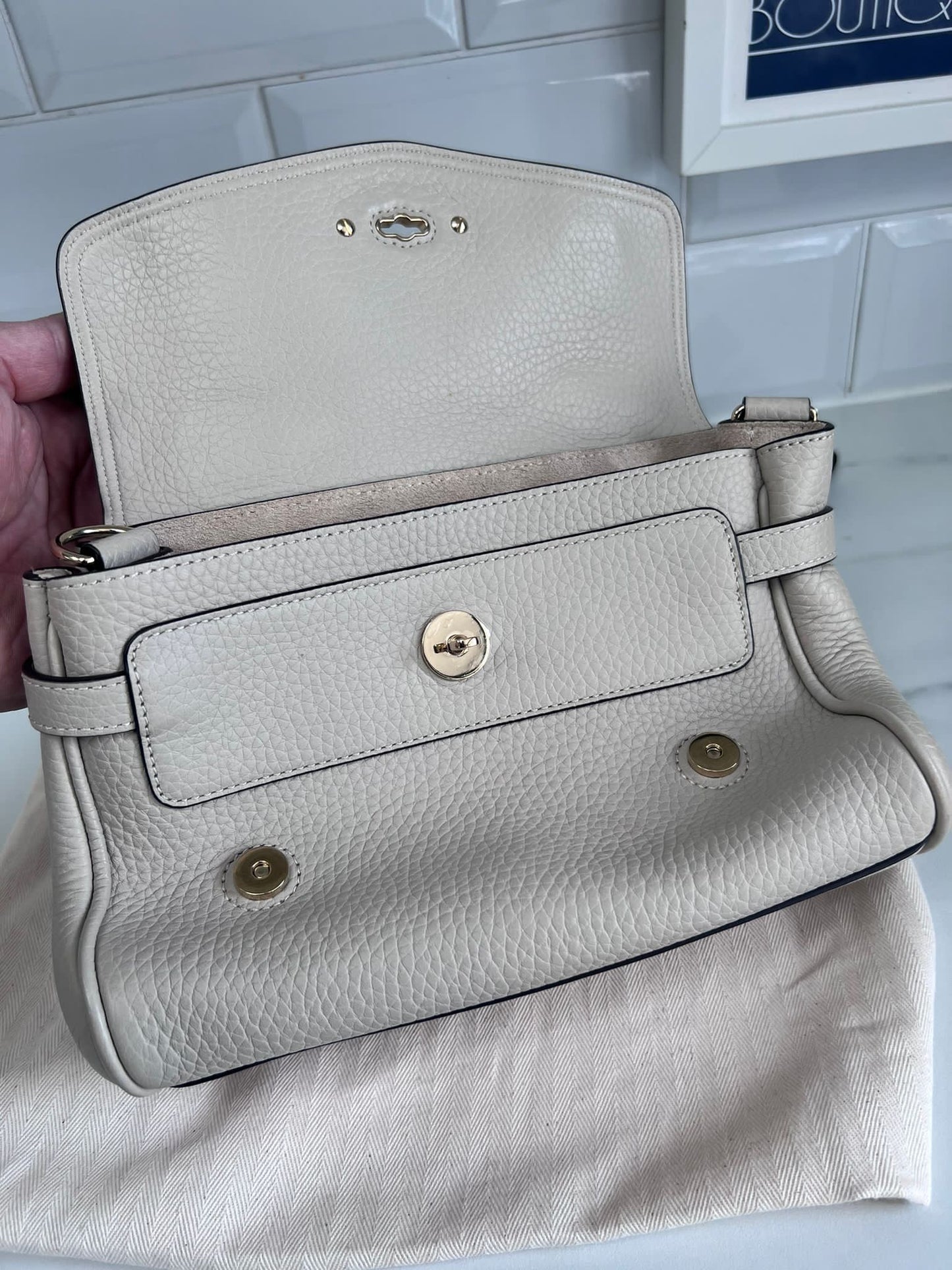 Mulberry Mini Alexa - Chalk