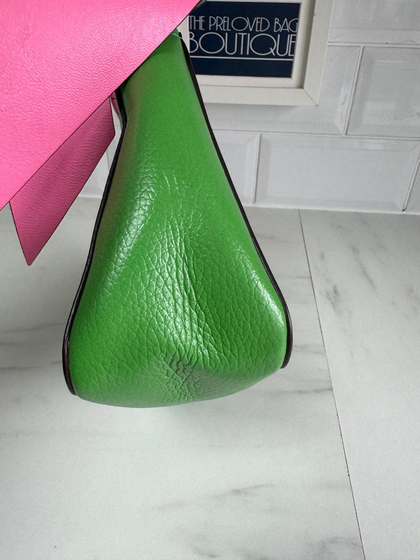 Kate Spade Dolly Small Sweet Pea Shoulder Bag - Green & Pink