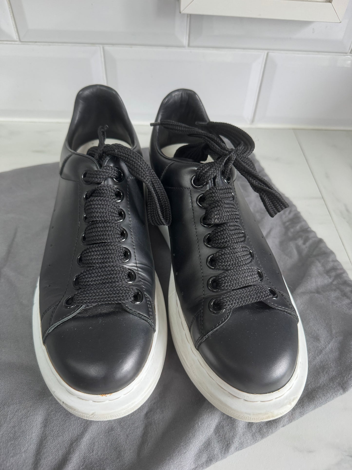 Alexander McQueen Sneakers - Black and White