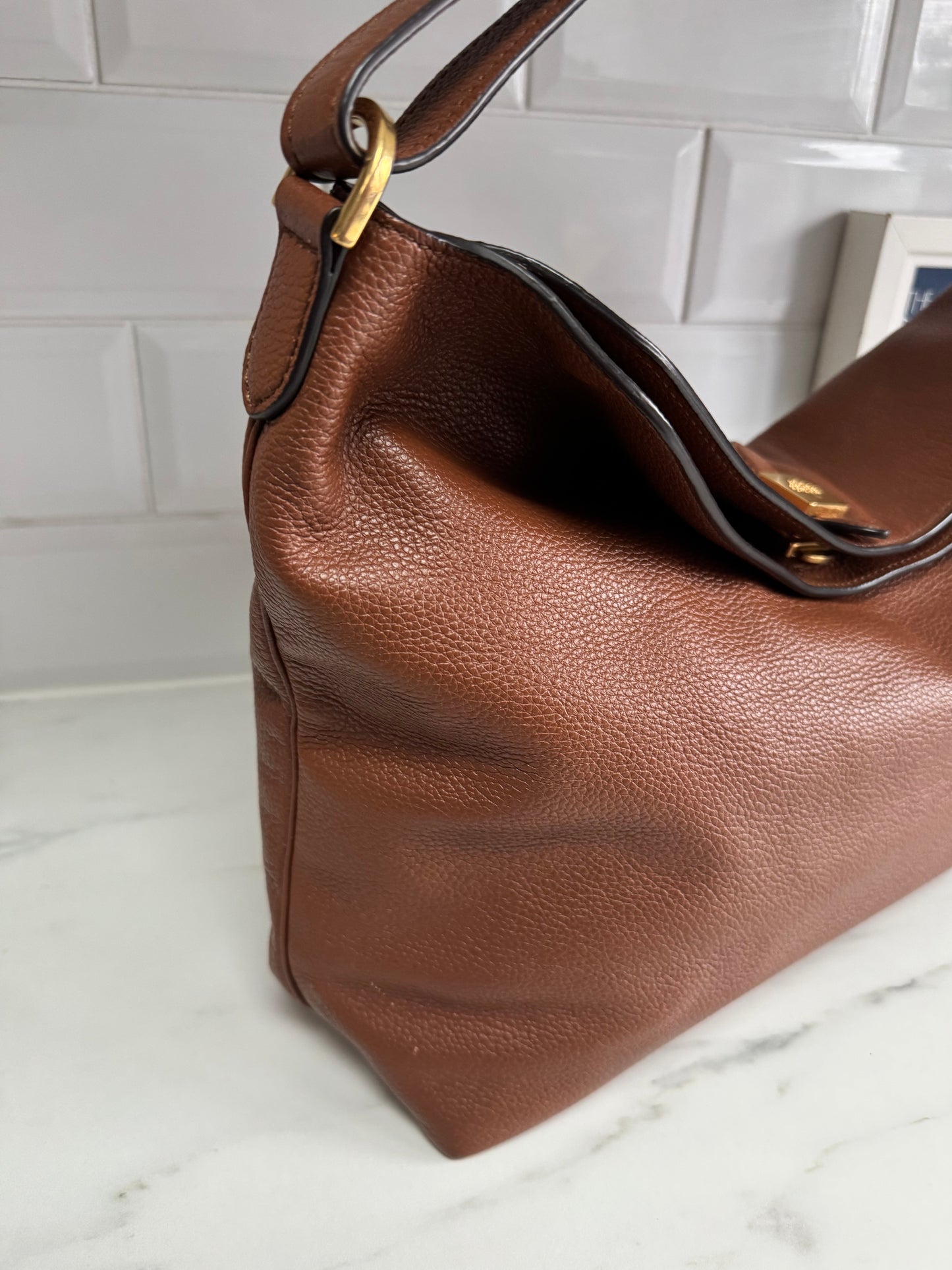 Mulberry Tessie Hobo - Oak