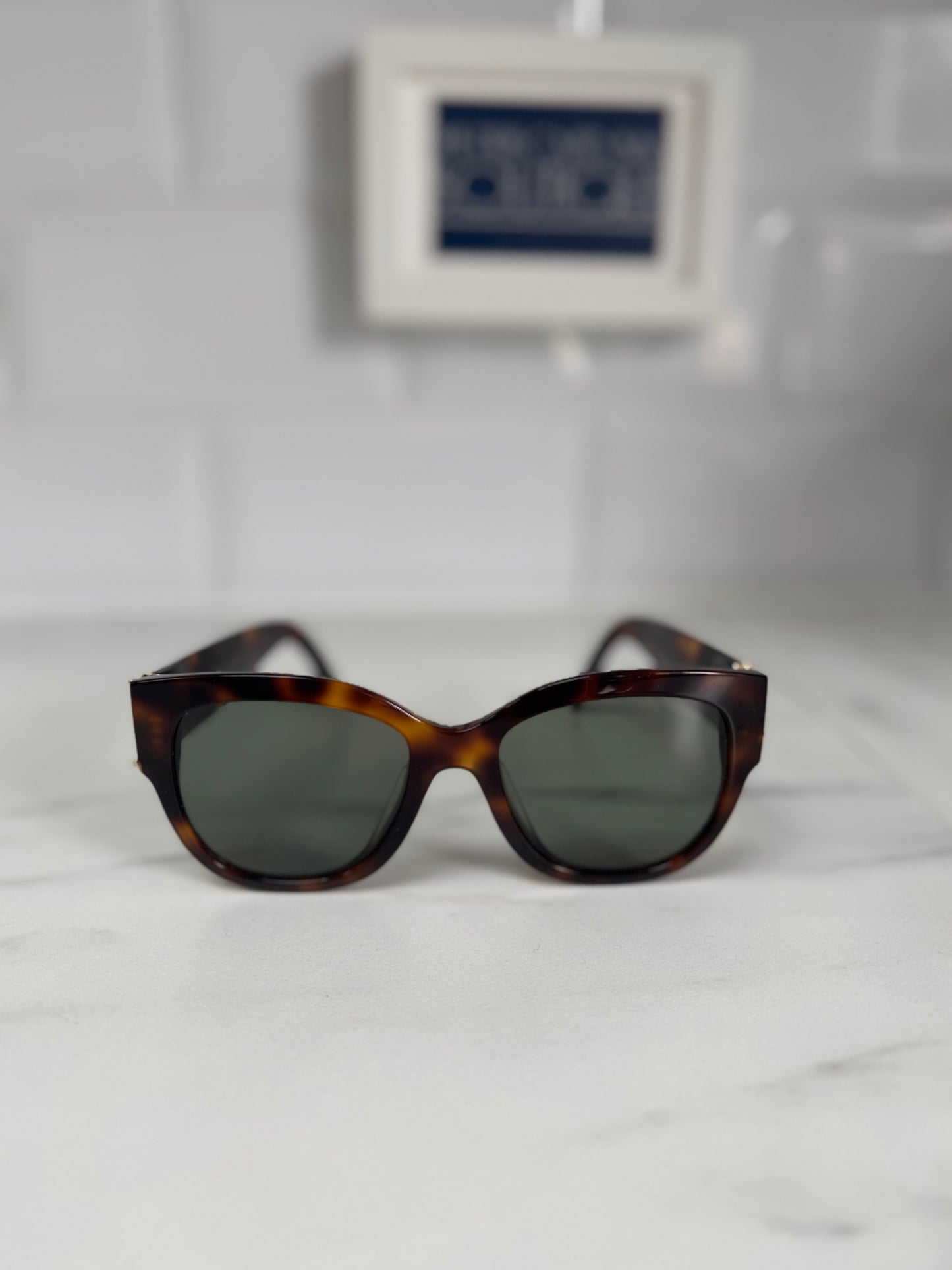 Saint Laurent (YSL) Sun SL/M95 Sunglasses - tortoiseshell
