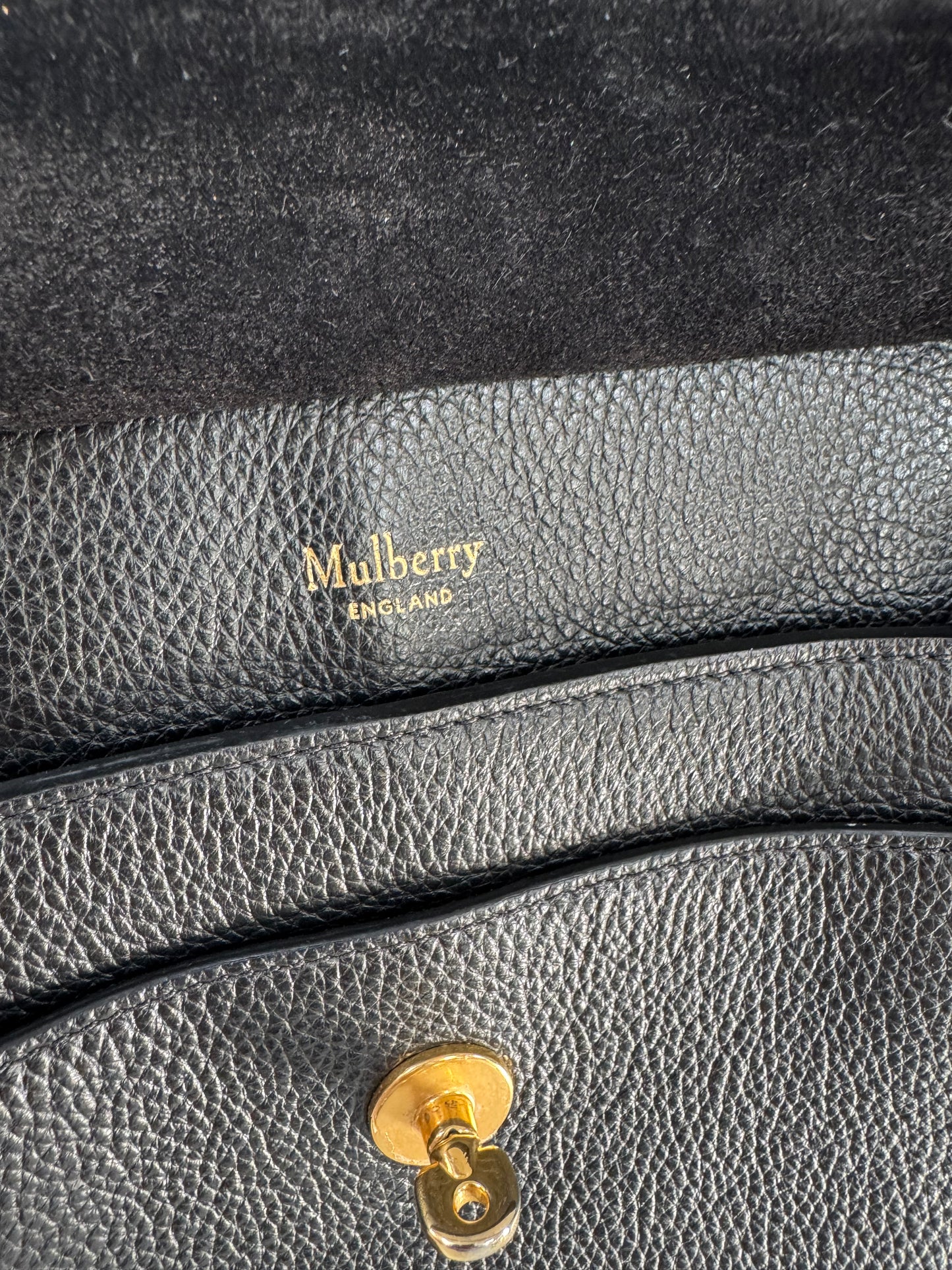 Mulberry Large Antony Messenger - Black