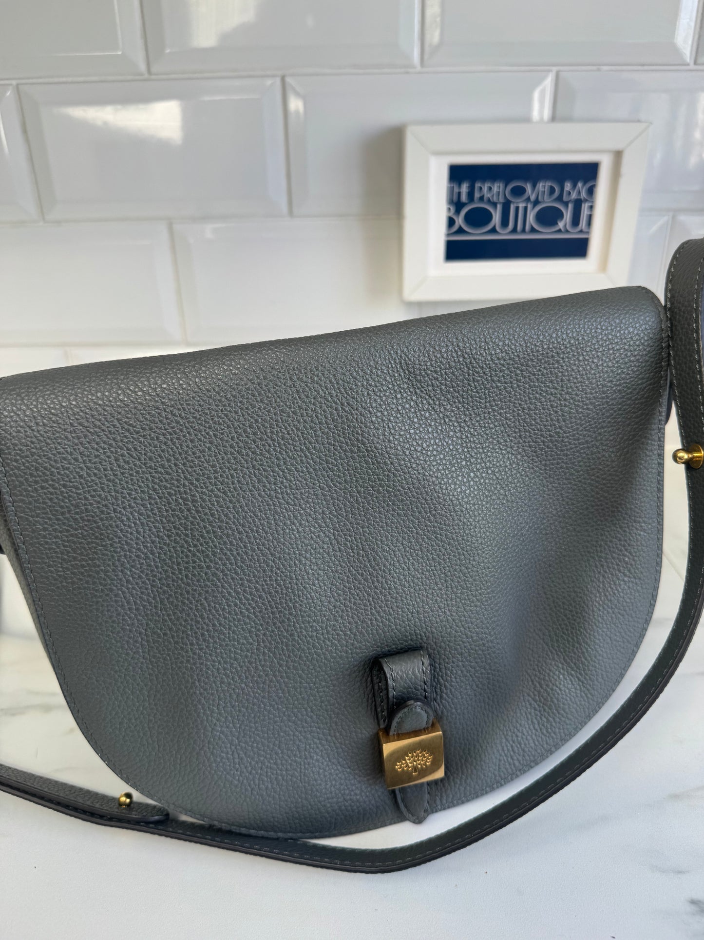 Mulberry Small Tessie Satchel - Grey