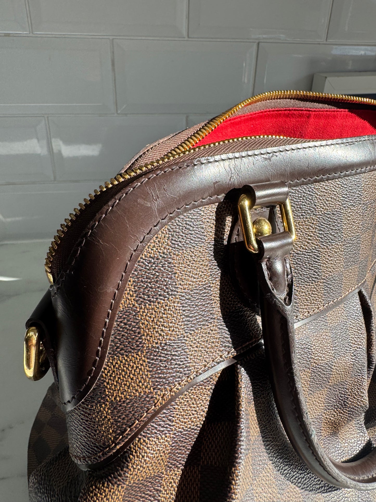 Louis Vuitton Trevi GM - Damier Ebene Brown