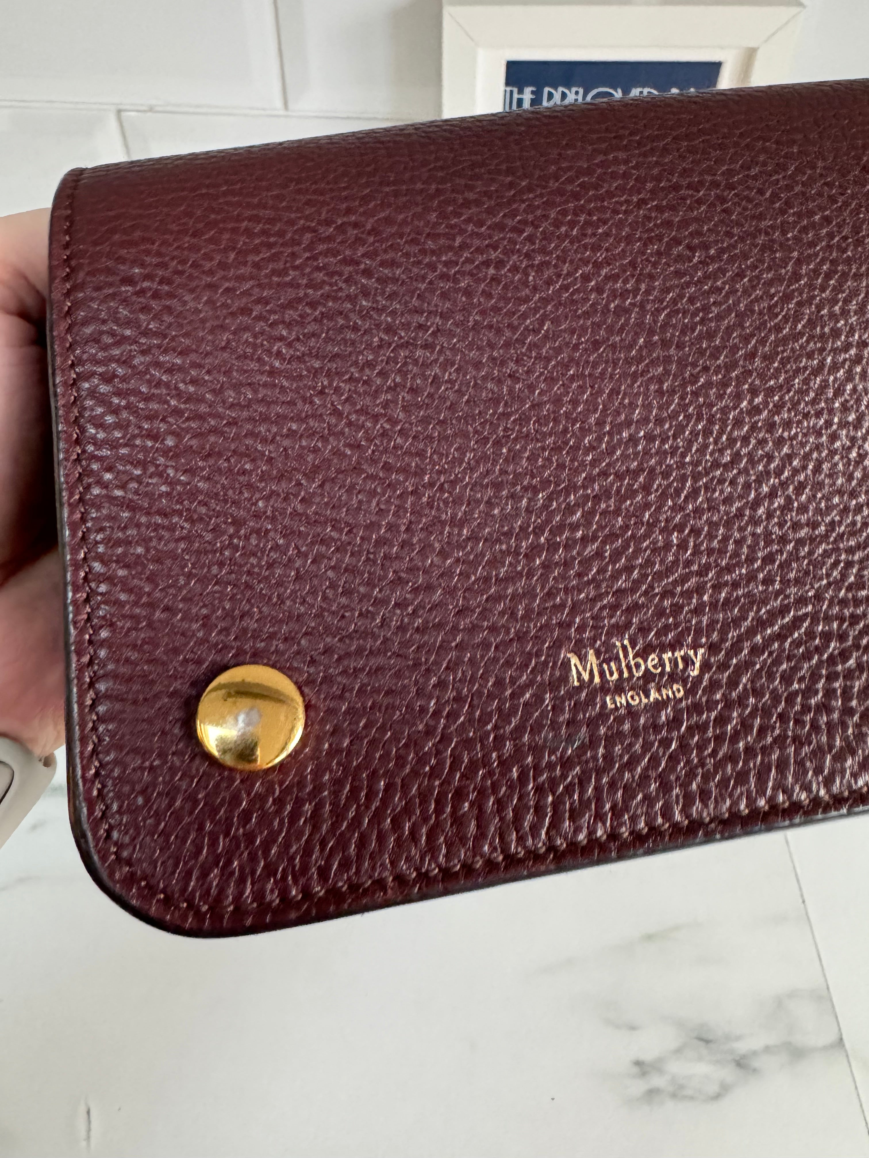 Mulberry clifton oxblood new arrivals