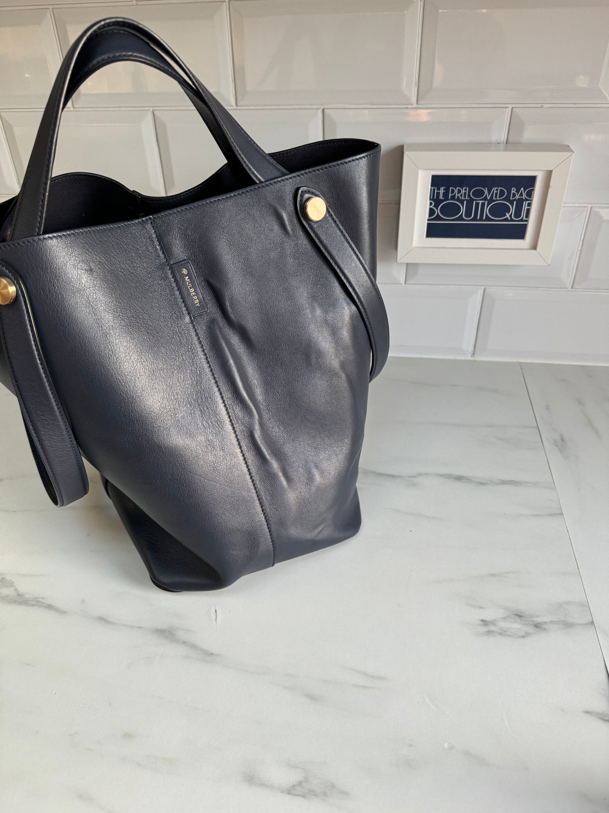 Mulberry large shop tote bag