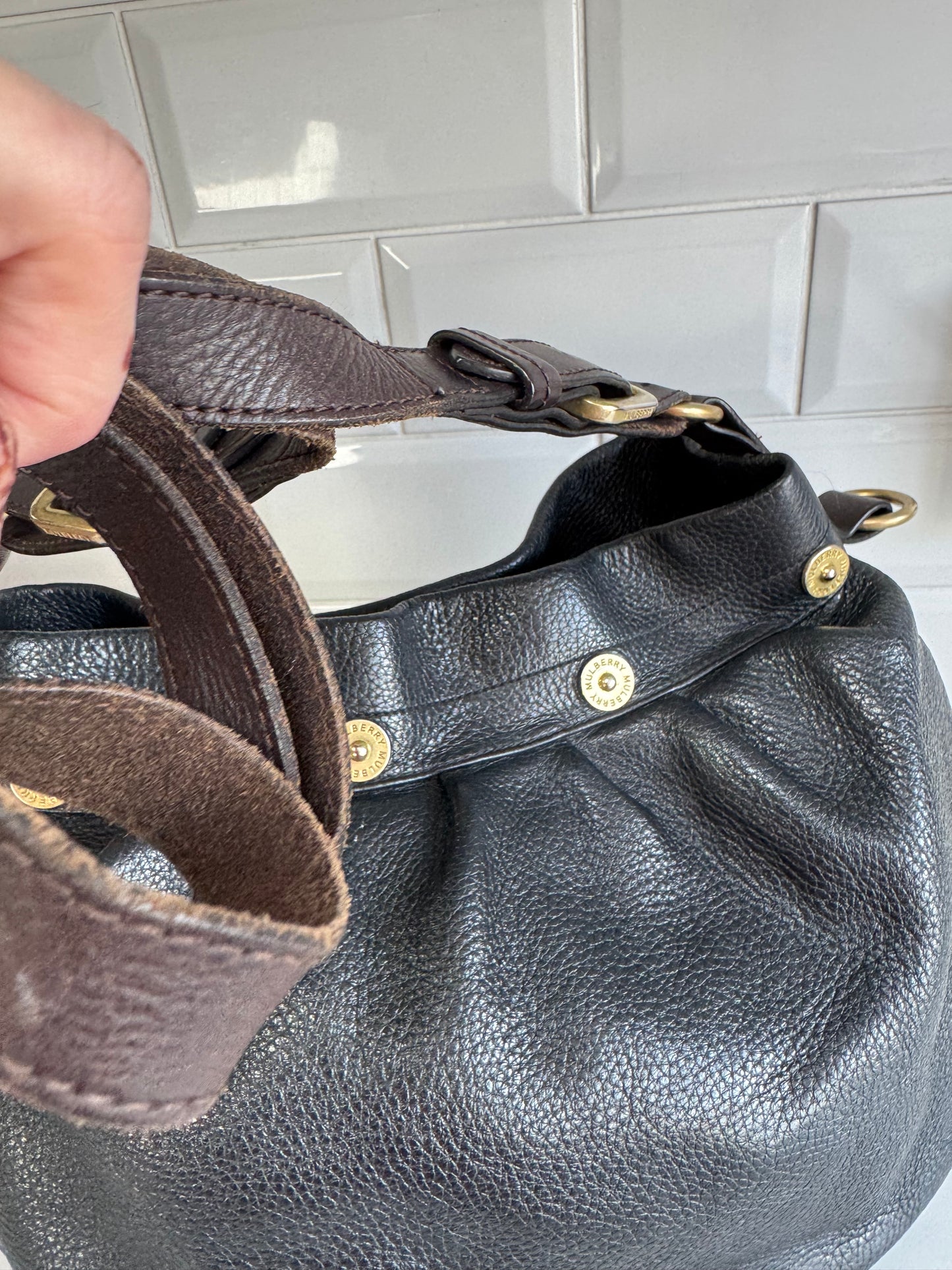 Mulberry Mitzy Messenger (2) - Black