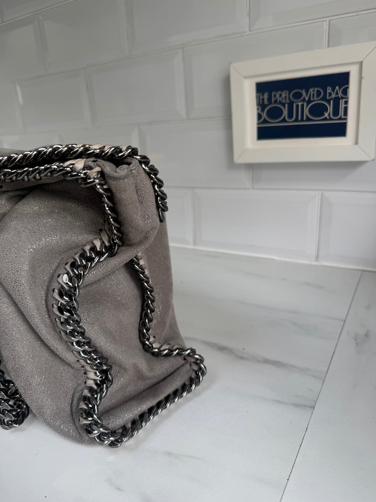 Stella McCartney Large Falabella - Grey
