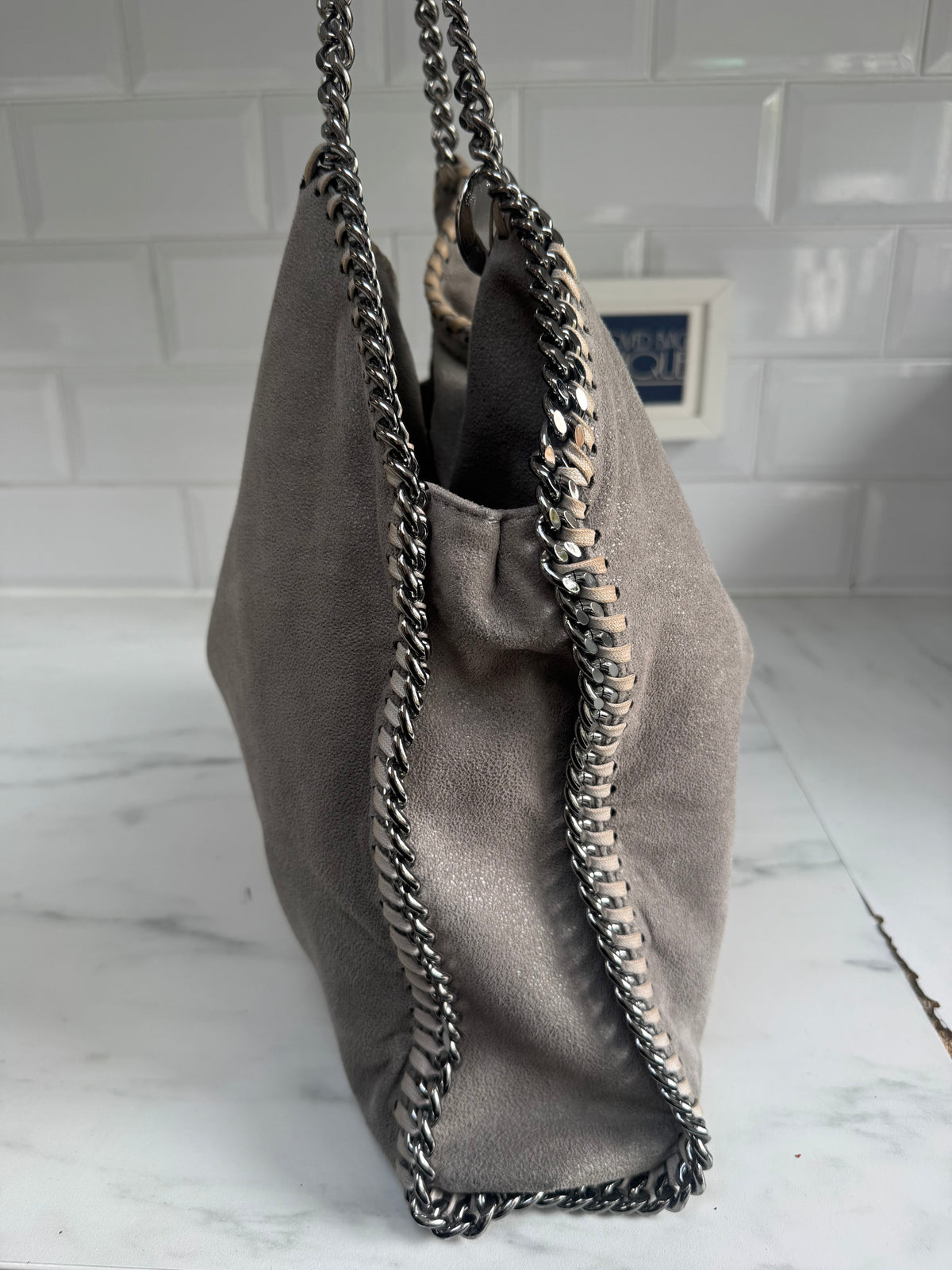 Stella McCartney Large Falabella - Grey