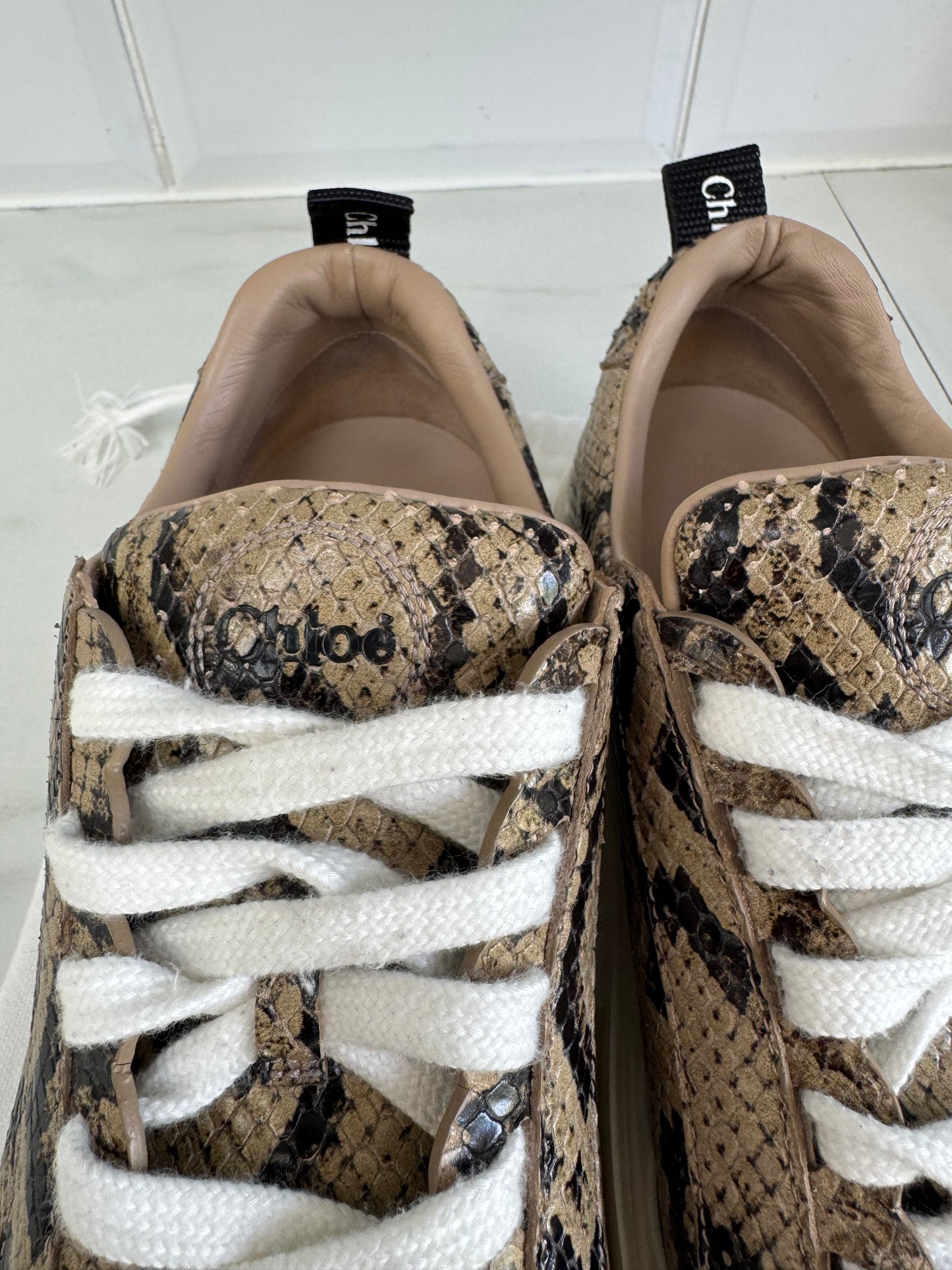 Chloé Trainers White, Grey and Black