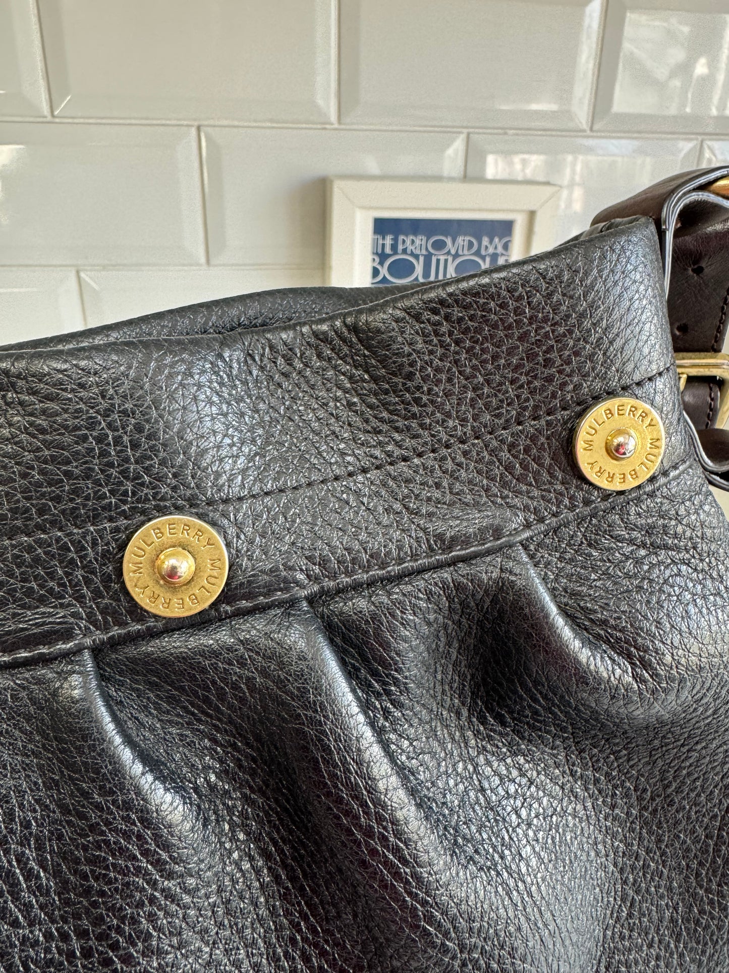 Mulberry Mitzy Messenger (2) - Black