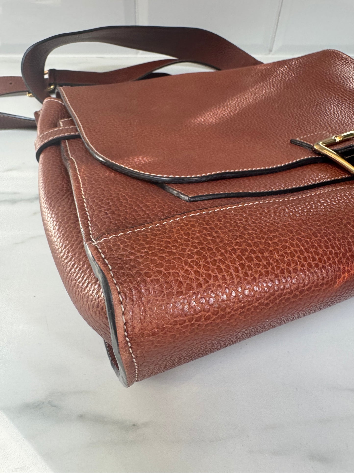 Mulberry Chiltern Satchel - Oak