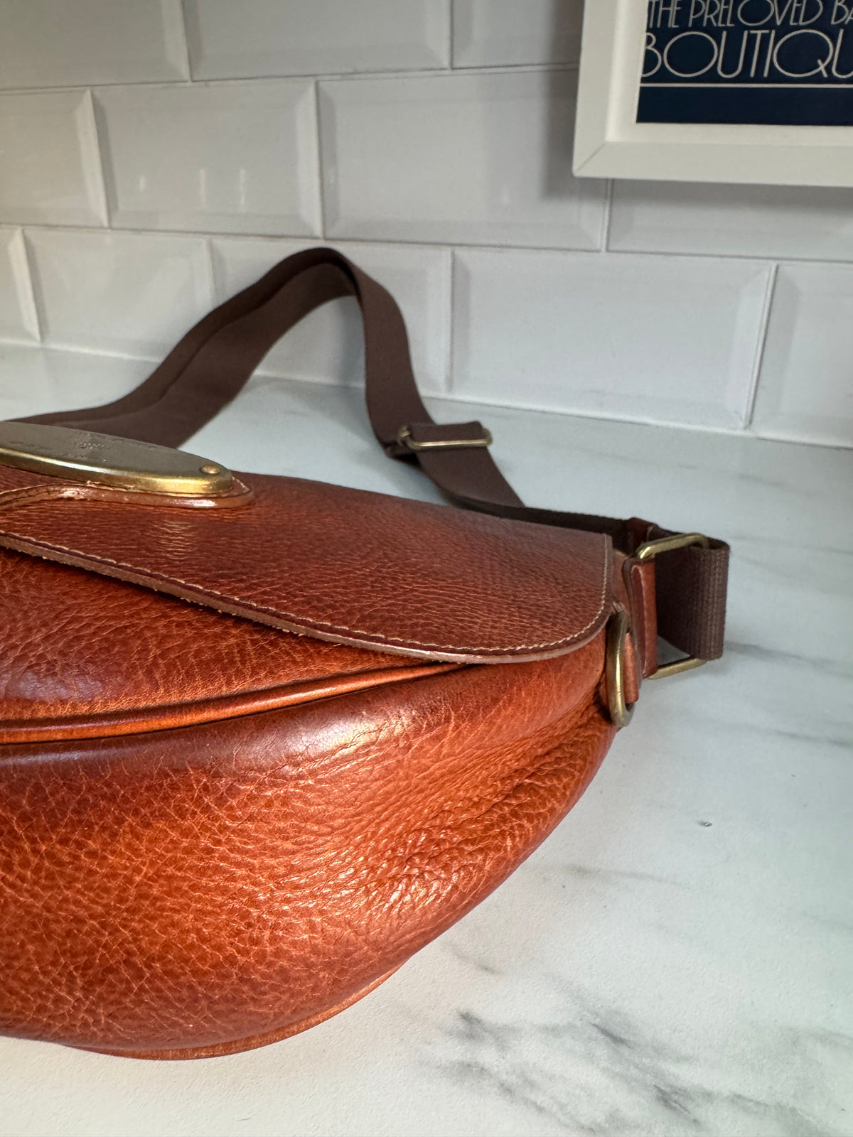 Mulberry Bonnie Satchel - Oak
