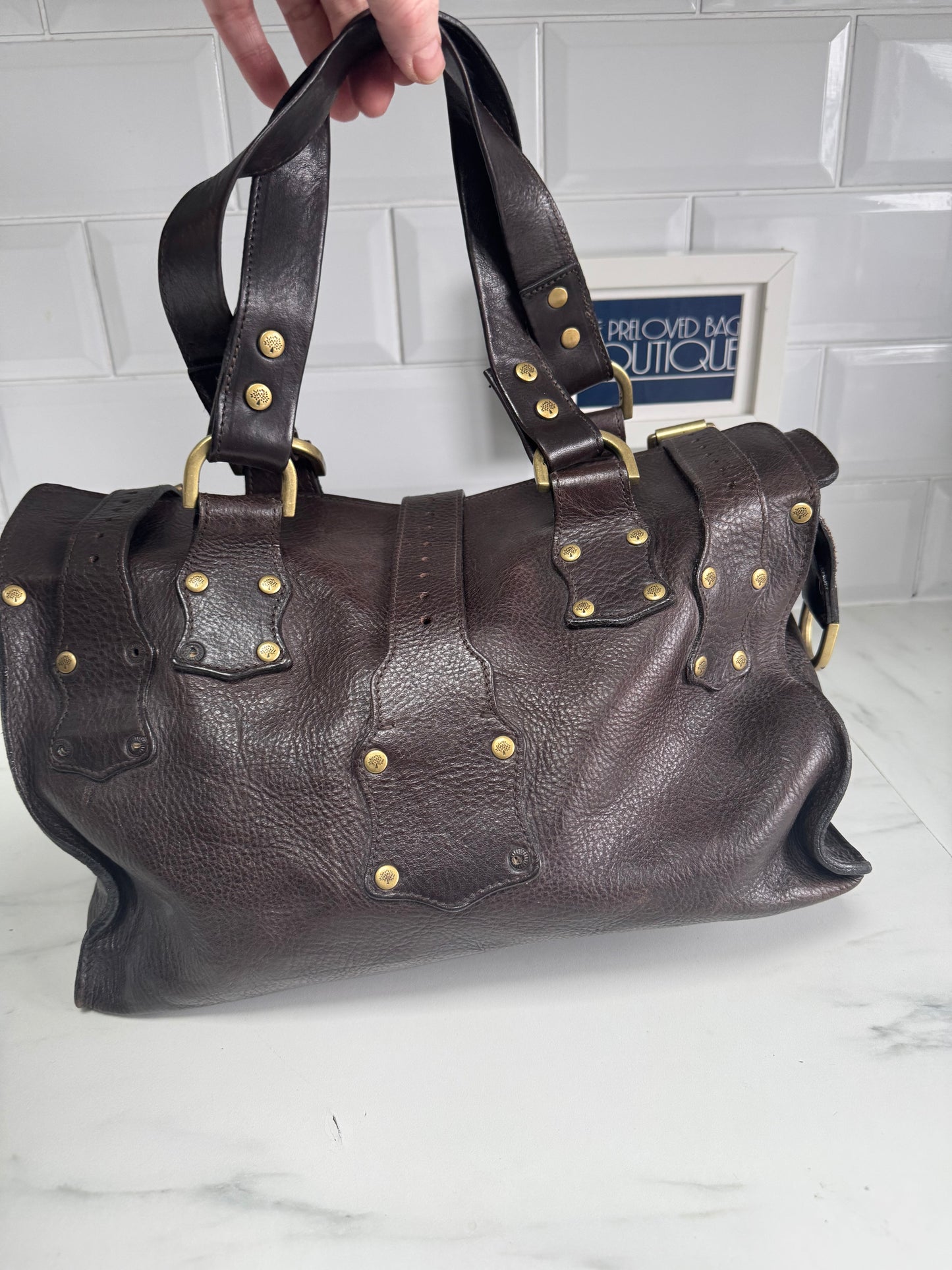 Mulberry Roxanne - Chocolate Brown