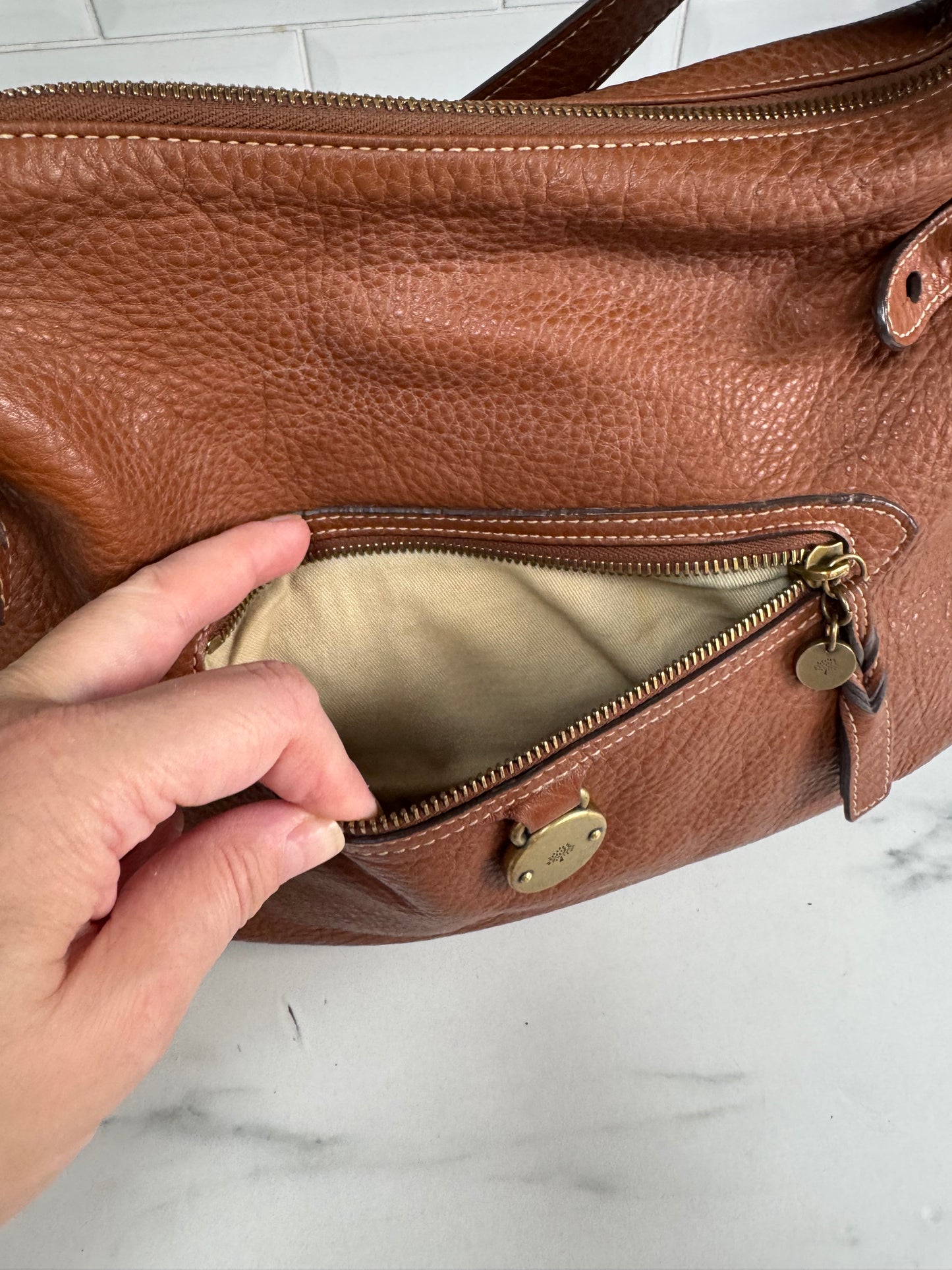Mulberry Somerset Shoulder Bag - Oak