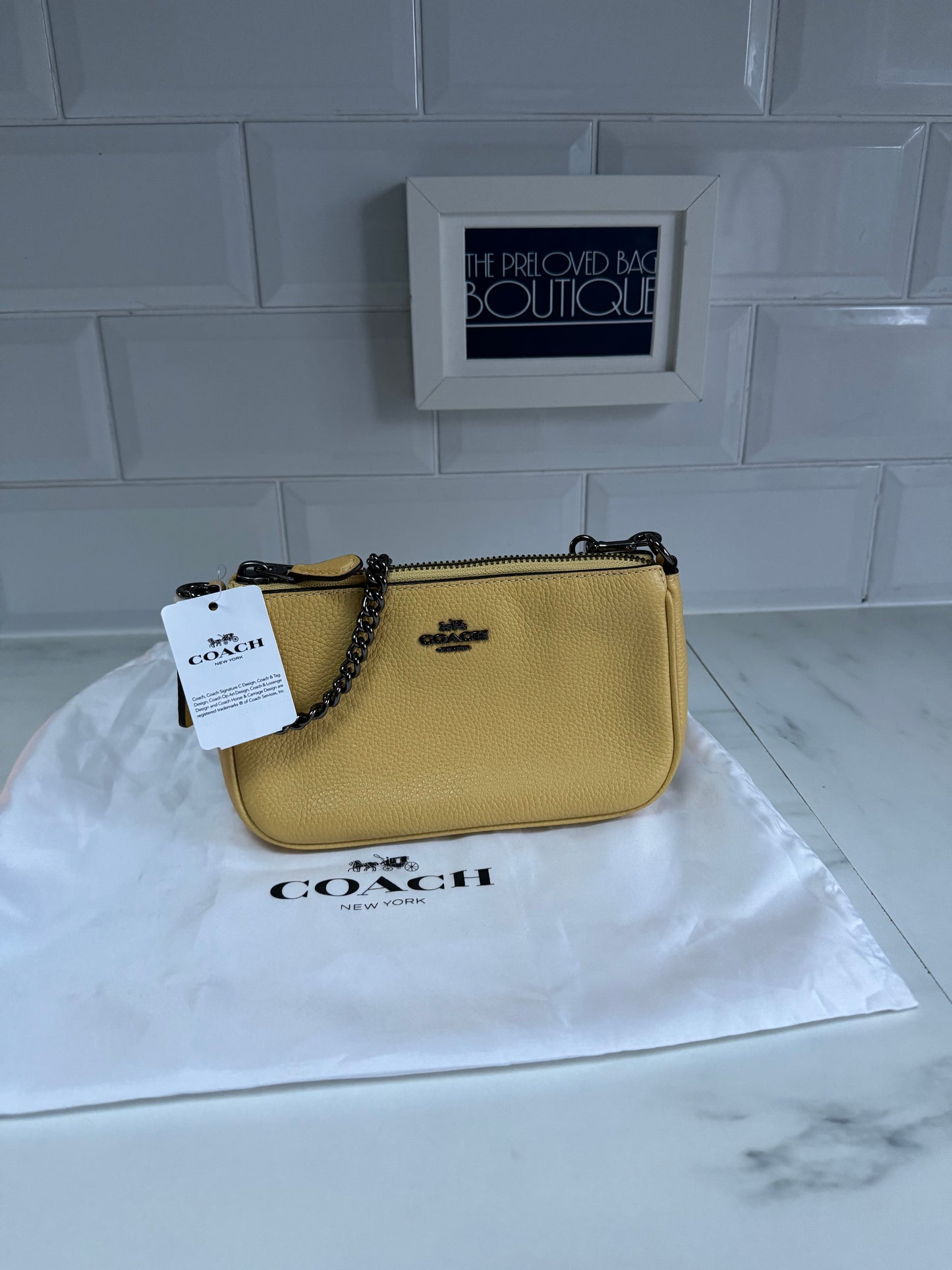 Coach Nolita 19 - Yellow