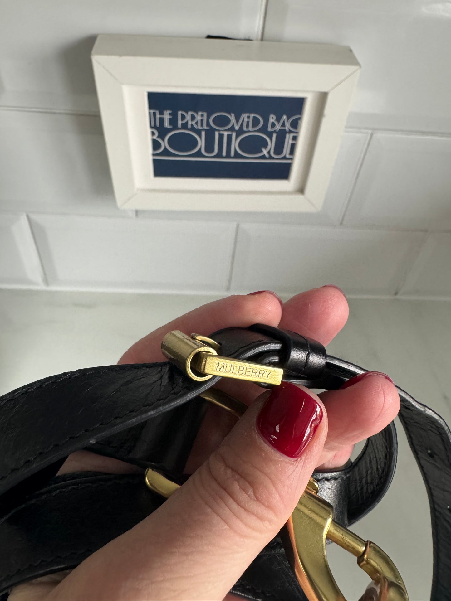 Mulberry Oversized Alexa - Black