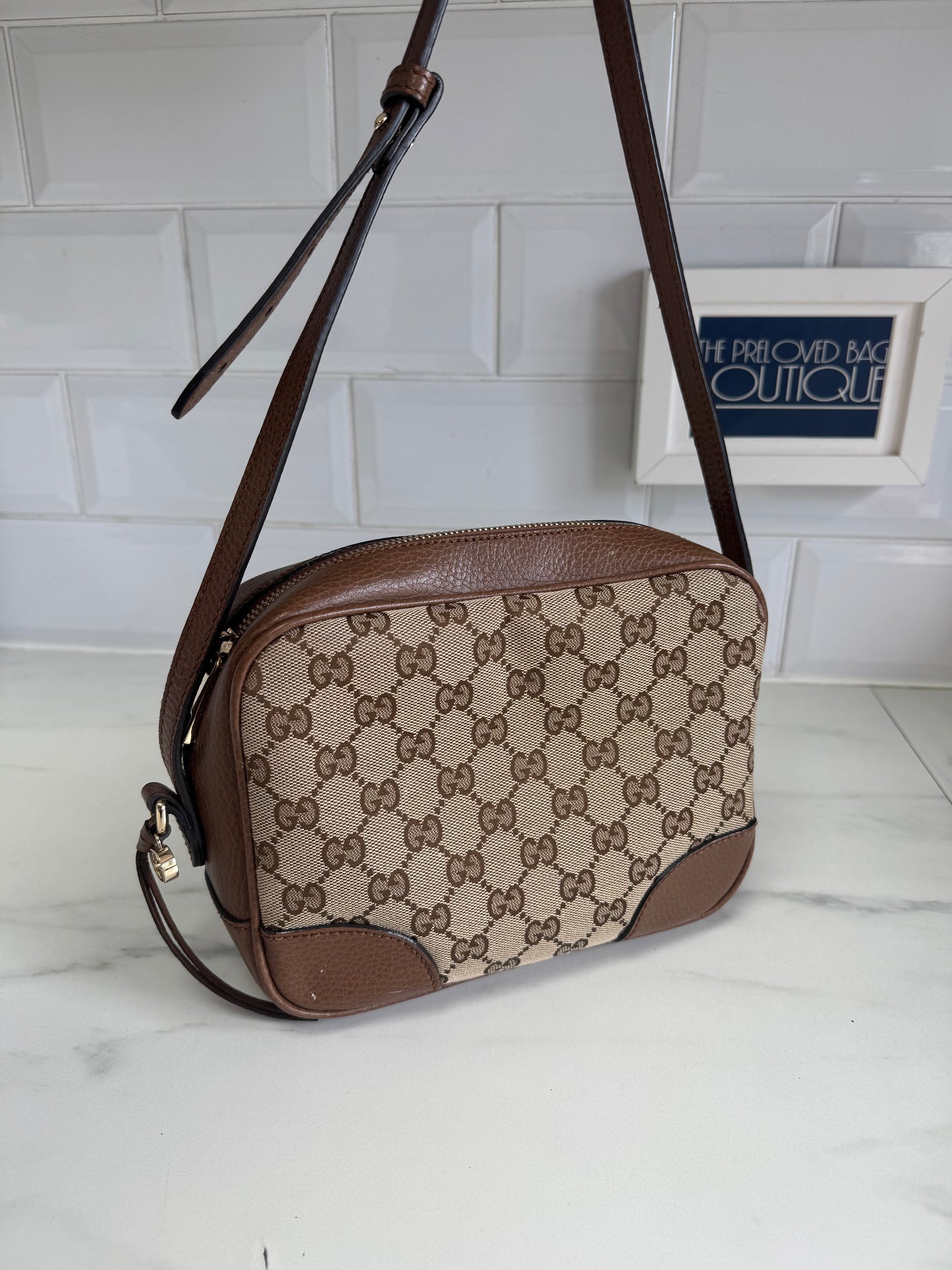 Gucci Bree Crossbody - Brown
