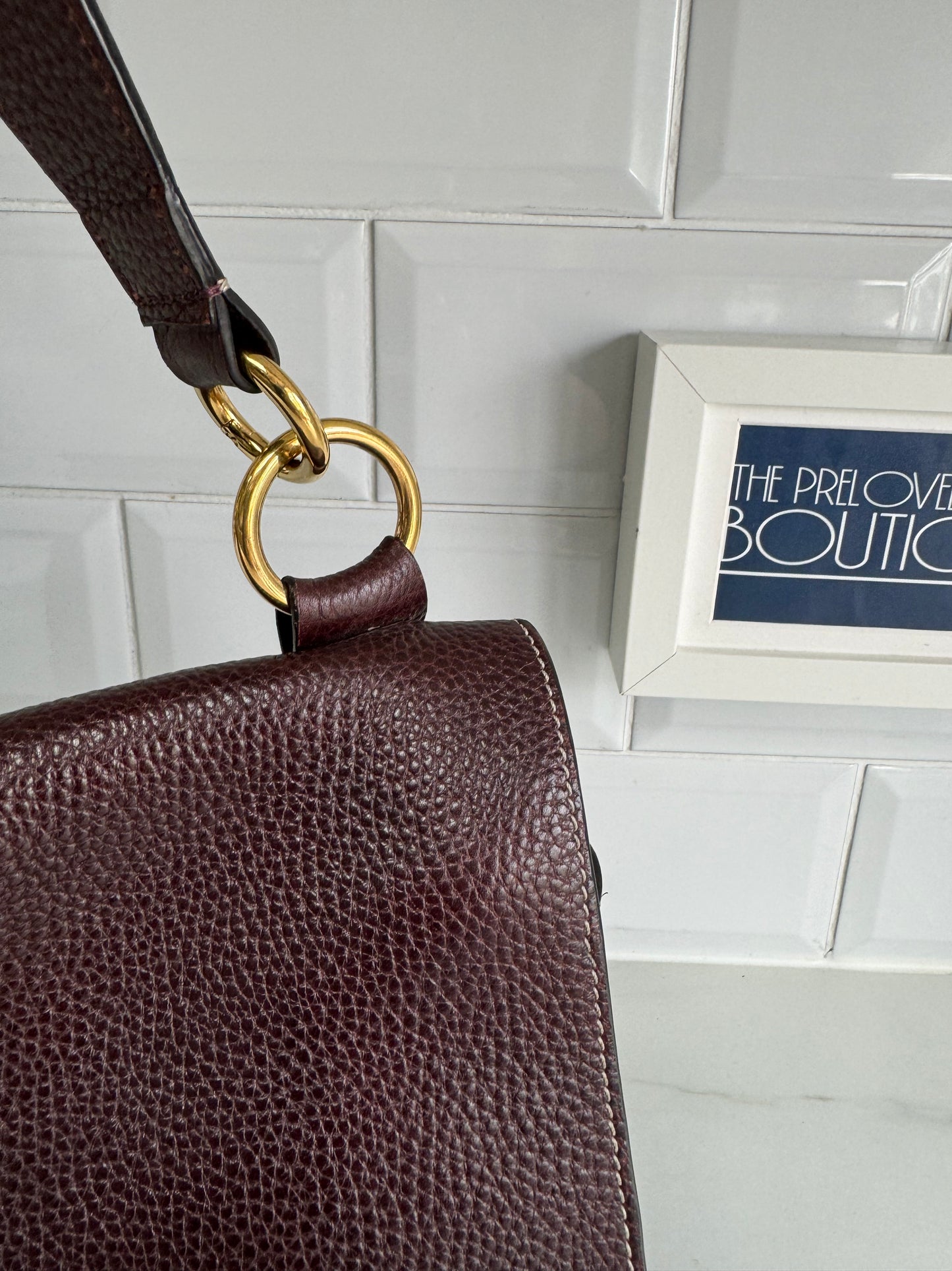 Mulberry Chiltern Satchel - Oxblood