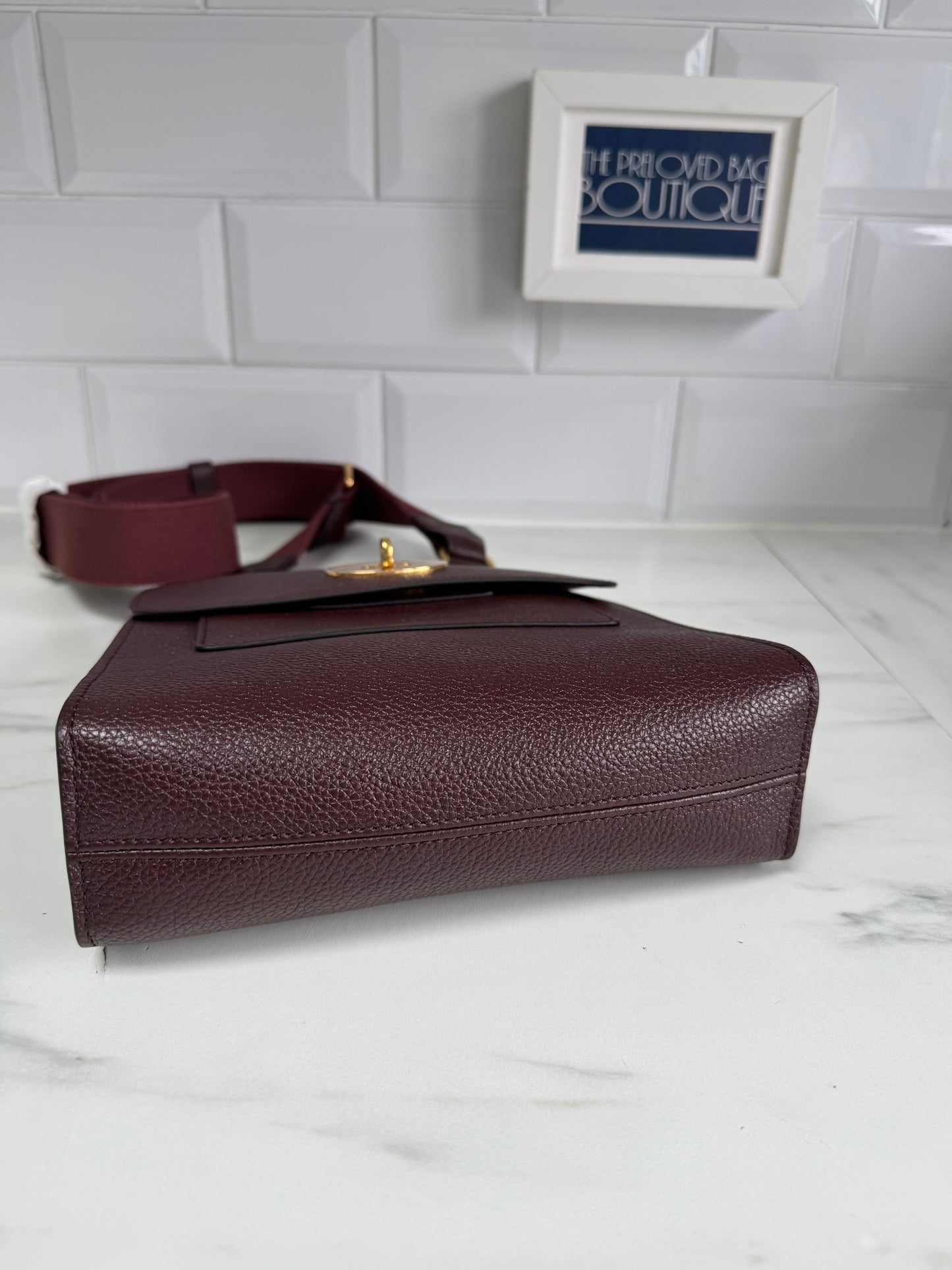 Mulberry Small Antony - Oxblood